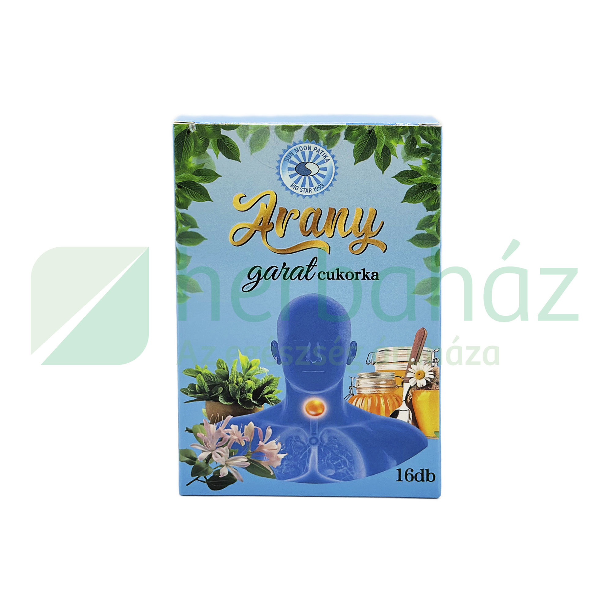 SUN MOON ARANY GARAT TOROKCUKORKA 16DB