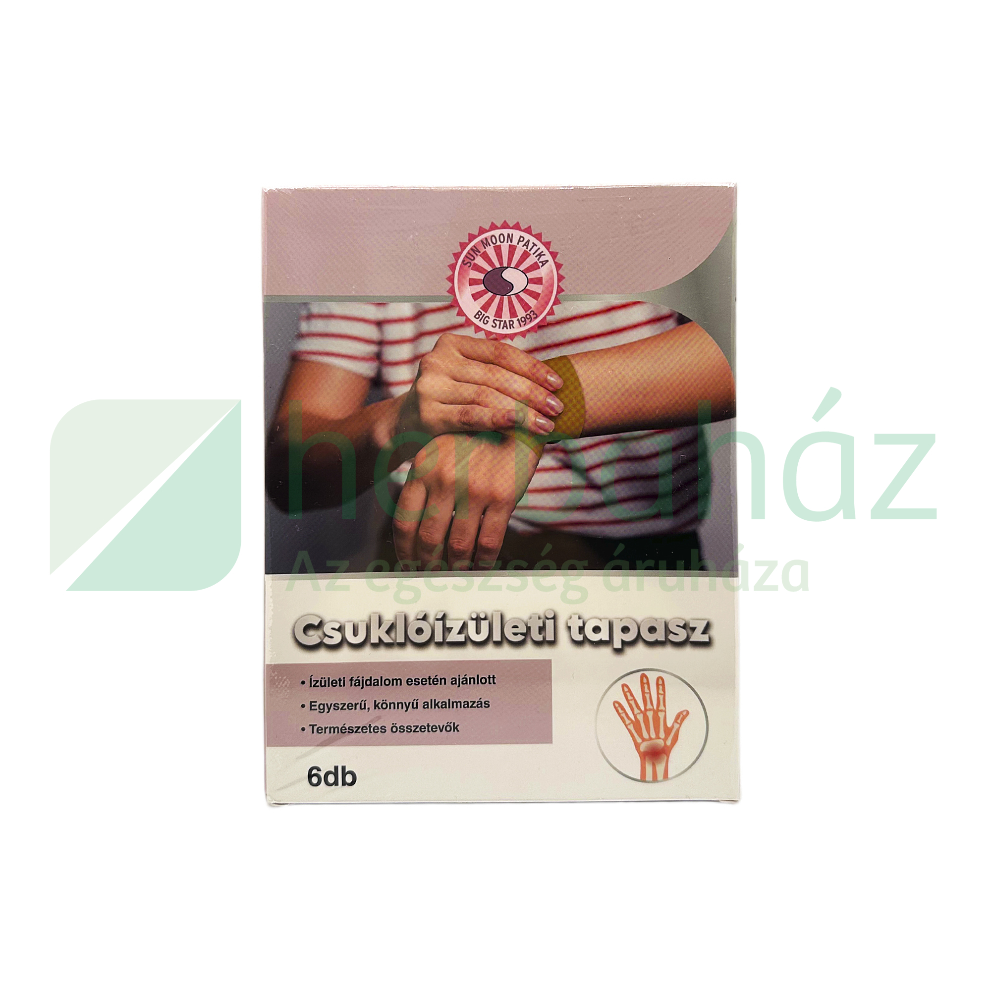 SUN MOON CSUKLÓÍZÜLETI TAPASZ 6DB
