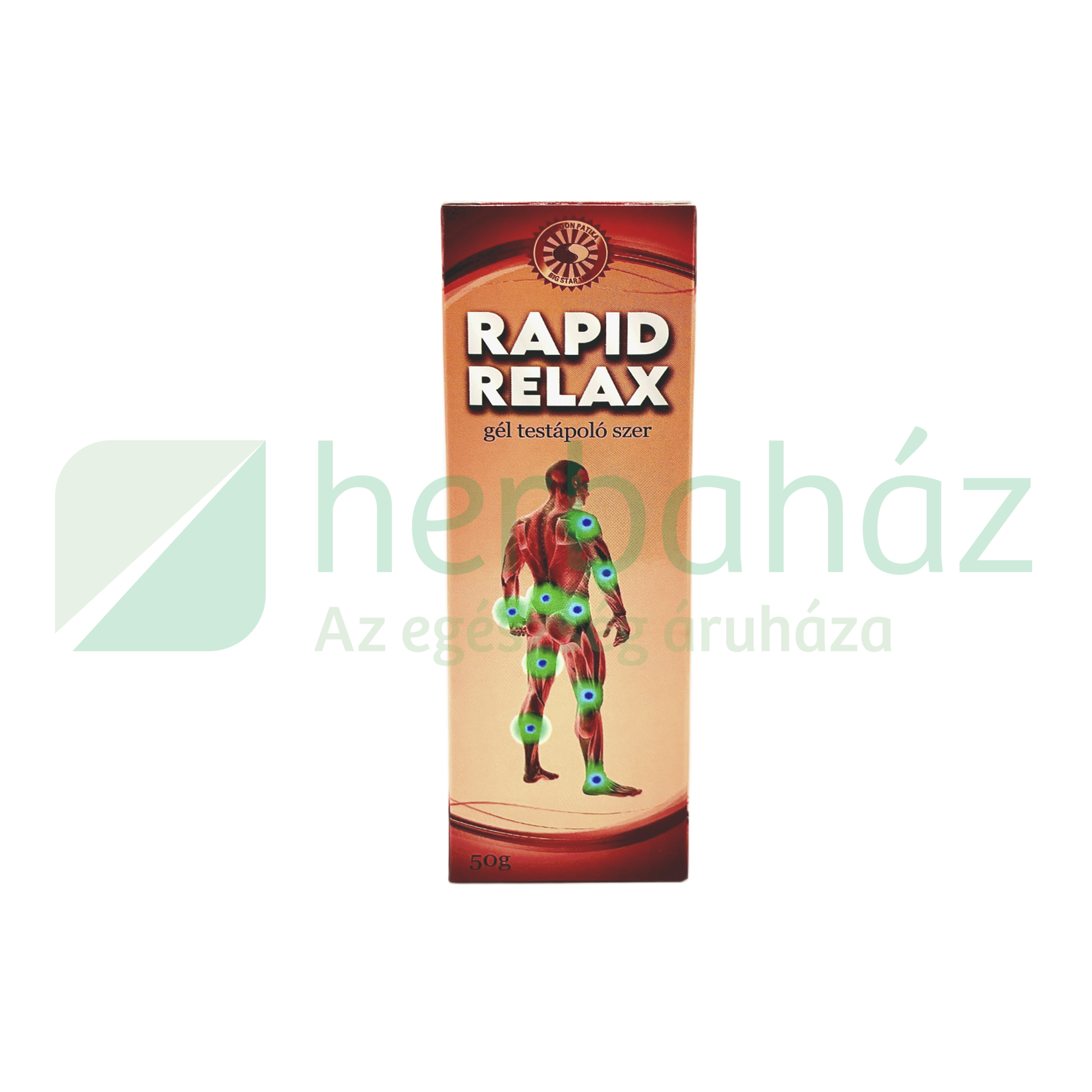 SUN MOON RAPID RELAX GÉL TESTÁPOLÓ SZER 50G