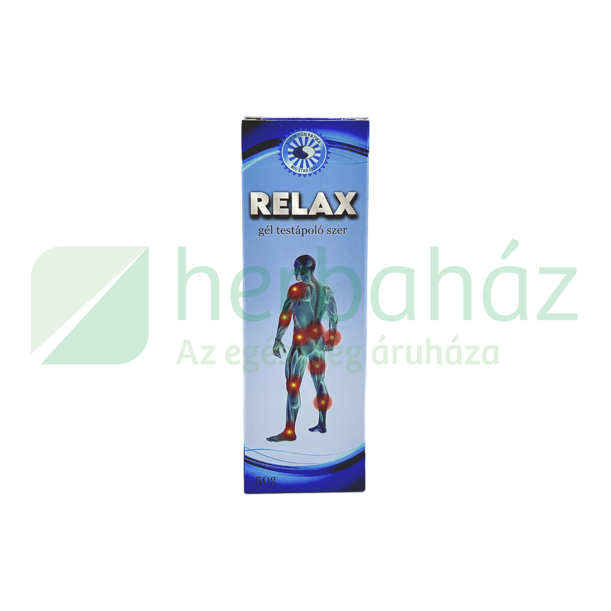 SUN MOON RELAX GÉL TESTÁPOLÓ SZER 50G