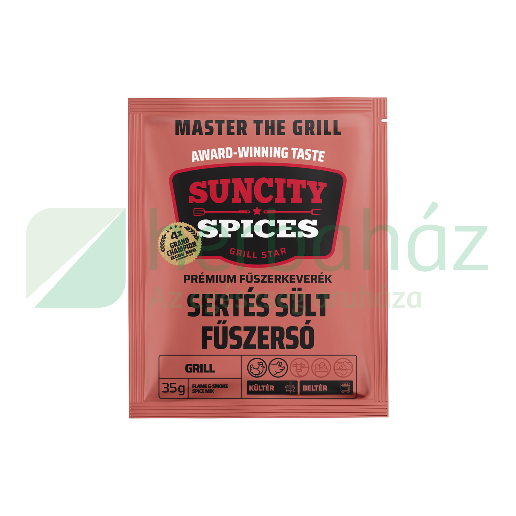 SUNCITY SPICES SERTÉS SÜLT GRILL FŰSZERSÓ 35G
