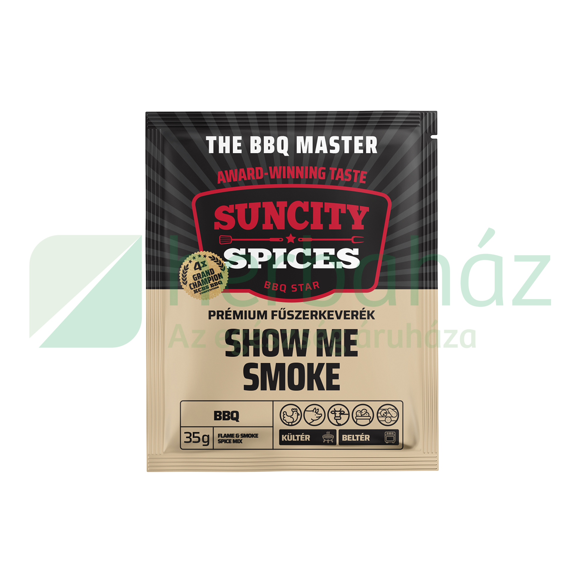 SUNCITY SPICES SHOW ME SMOKE BBQ 35G