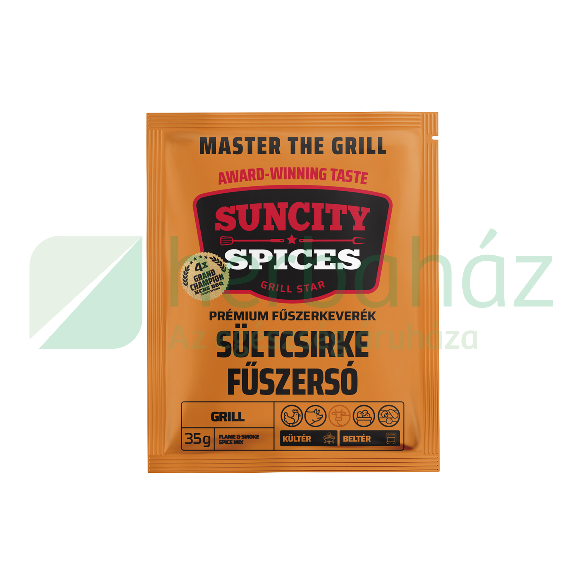 SUNCITY SPICES SÜLTCSIRKE GRILL FŰSZERSÓ 35G