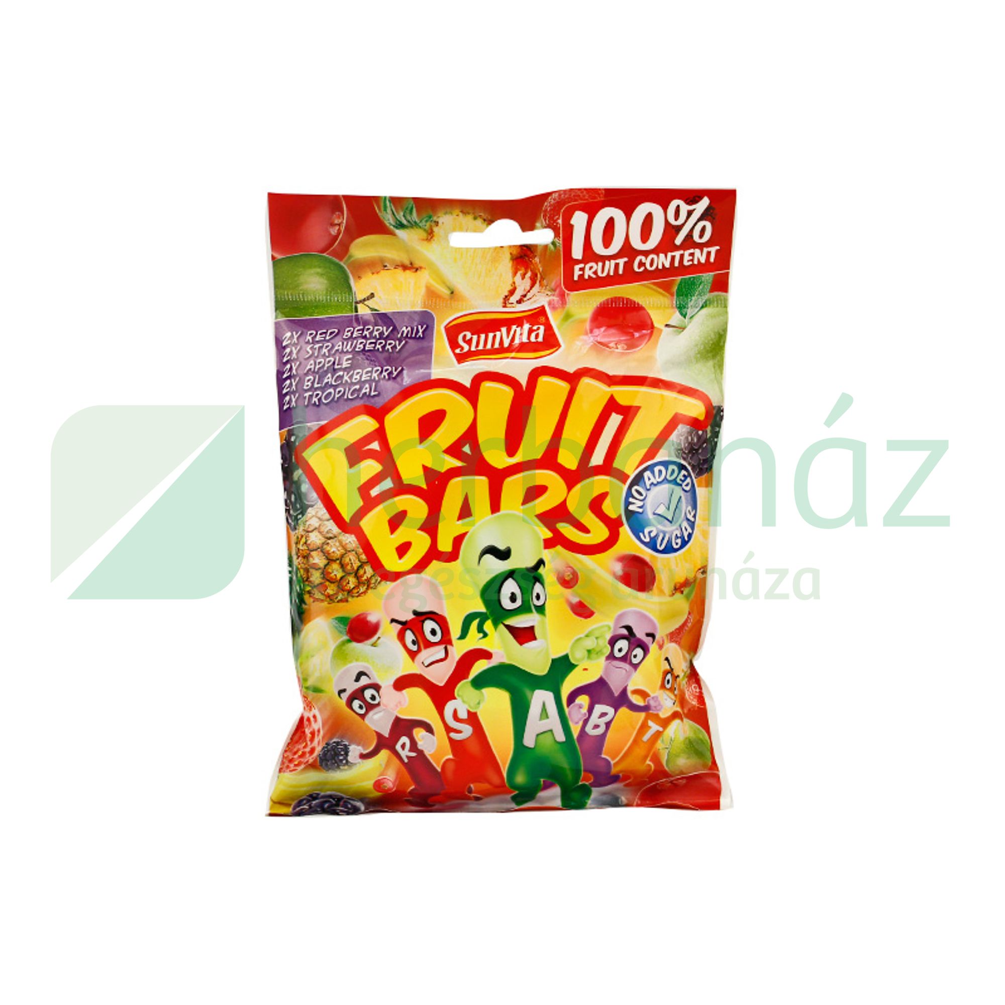 SUNVITA GYÜMÖLCSSZELET 10X15G