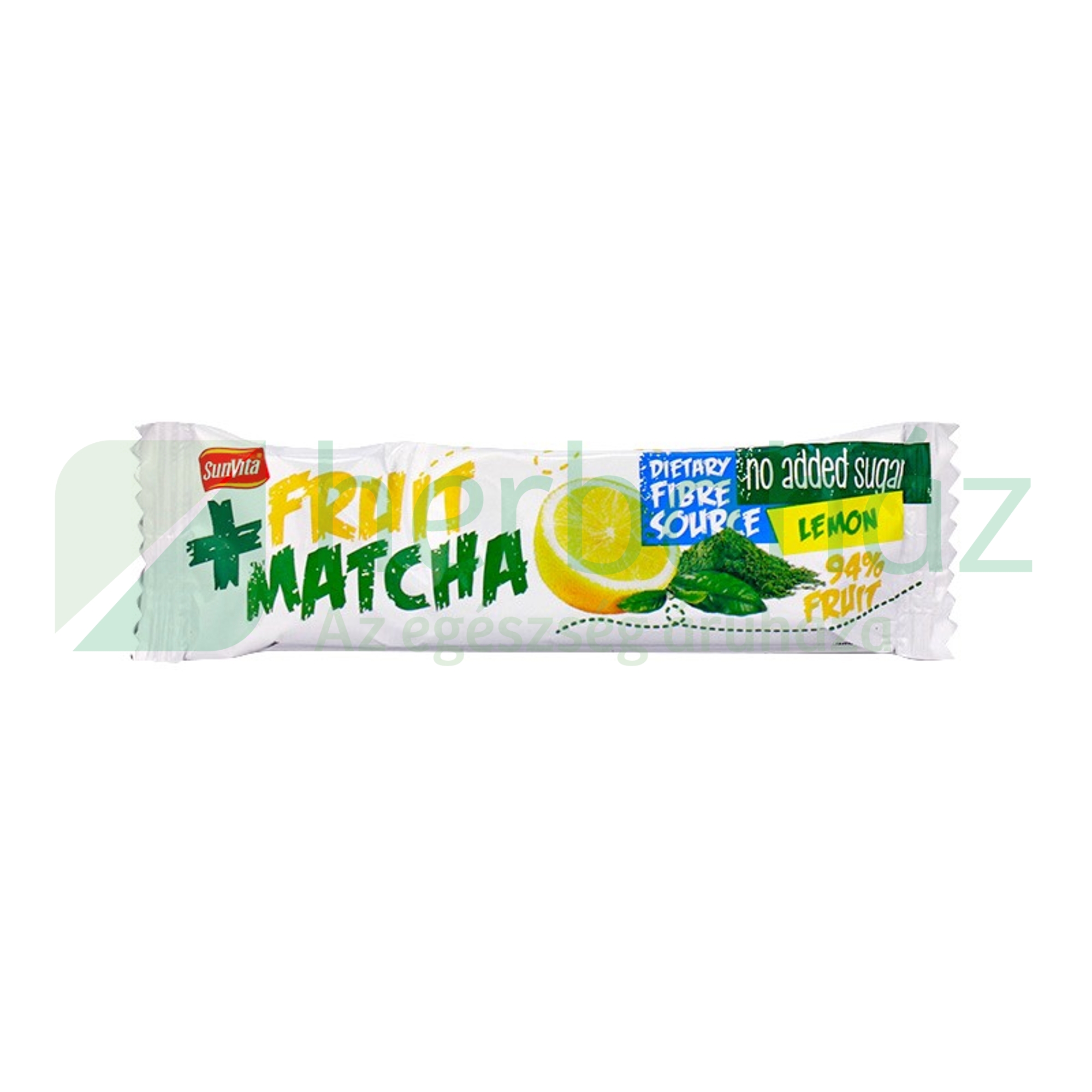 SUNVITA MATCHA TEÁS GYÜMÖLCSSZELET 30G