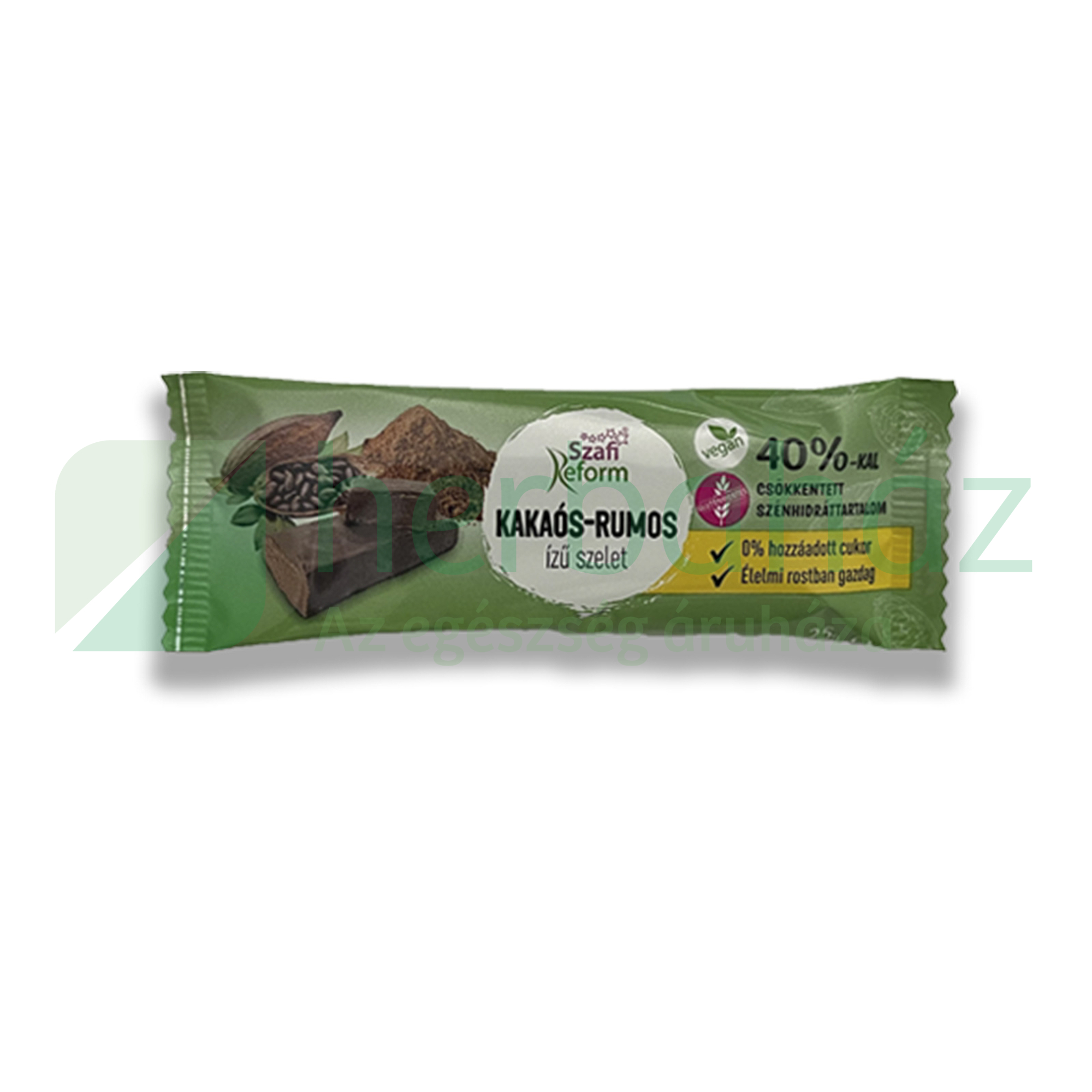 SZAFI REFORM GLUTÉNMENTES KAKAÓS-RUMOS ÍZŰ SZELET 25G