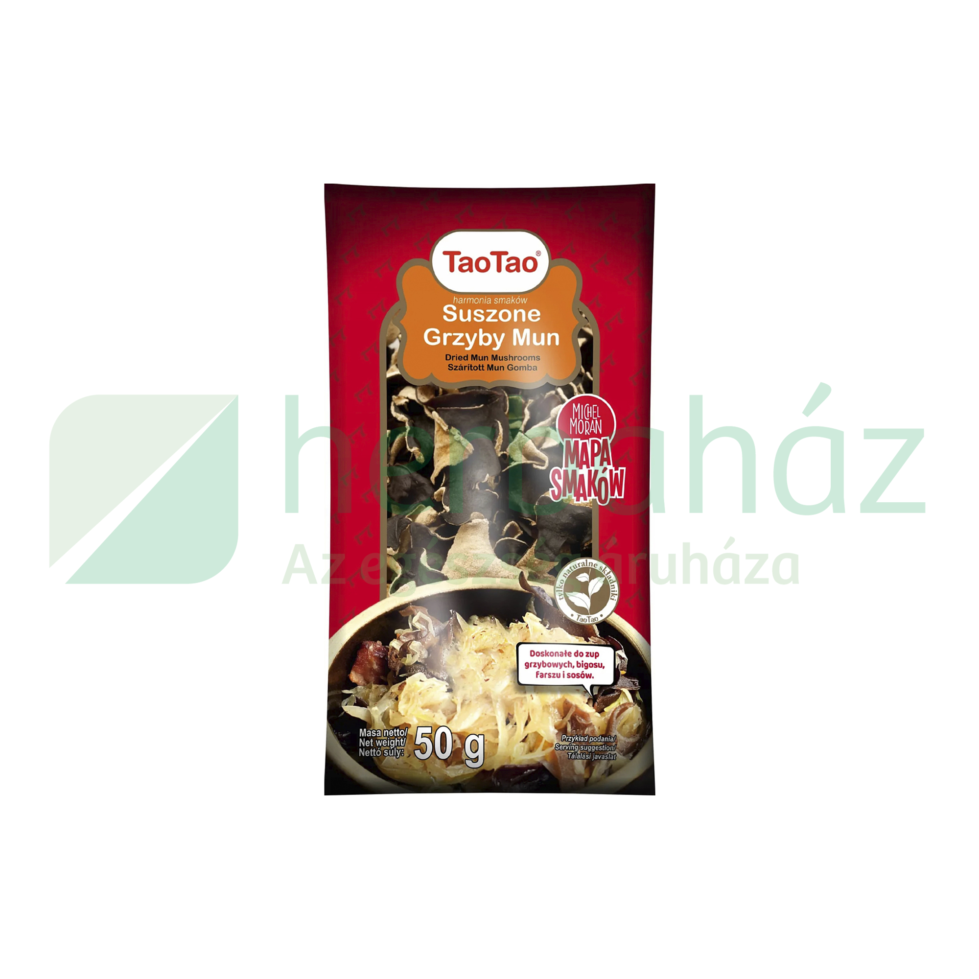 TAOTAO KÍNAI SZÁRÍTOTT GOMBA MUN 50G