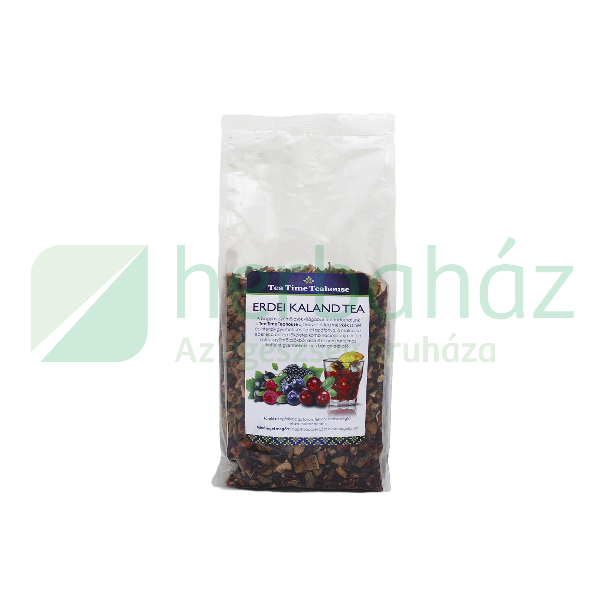 TEA TIME TEAHOUSE ERDEI KALAND TEA SZÁLAS 300G