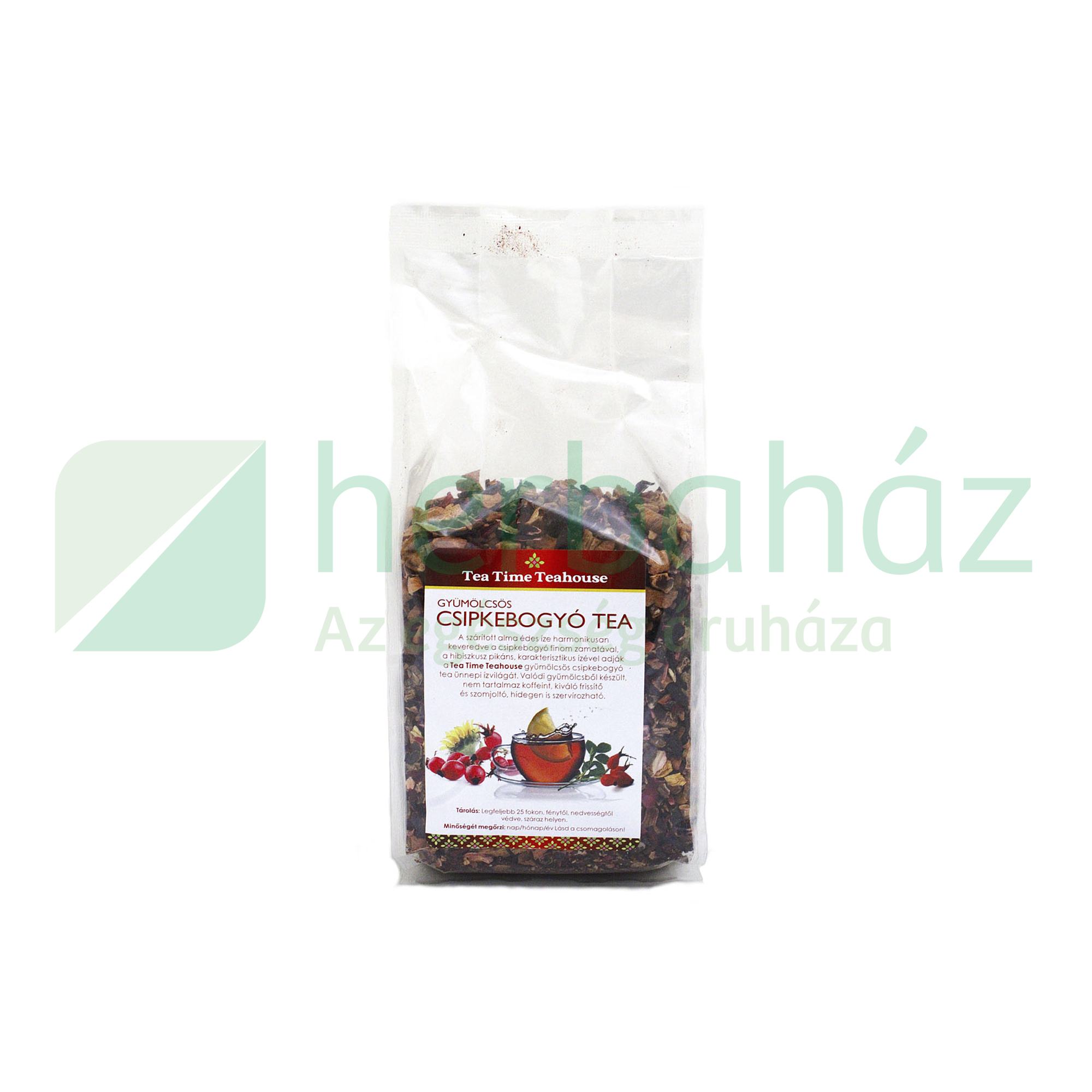 TEA TIME TEAHOUSE GYÜMÖLCSÖS CSIPKEBOGYÓ TEA SZÁLAS 300G