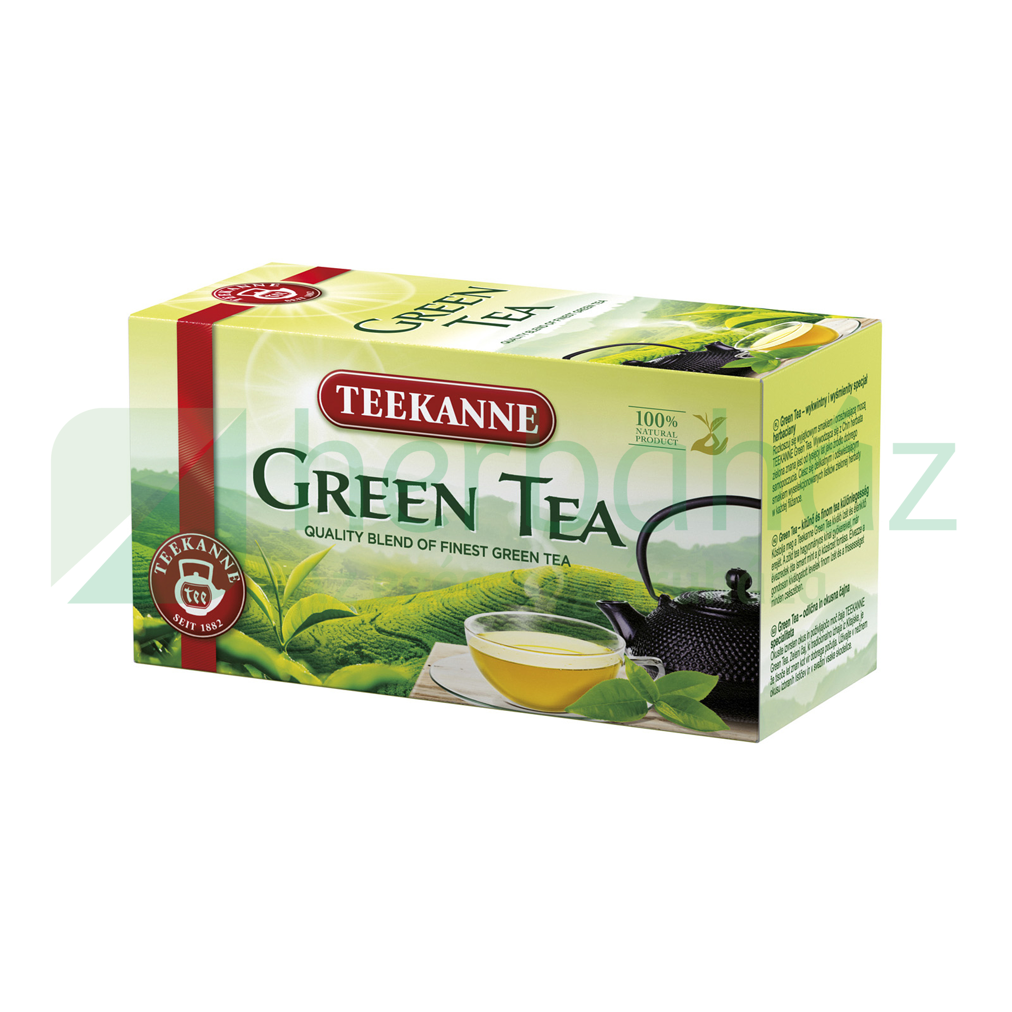 TEEKANNE GREEN TEA FILTERES 20DB