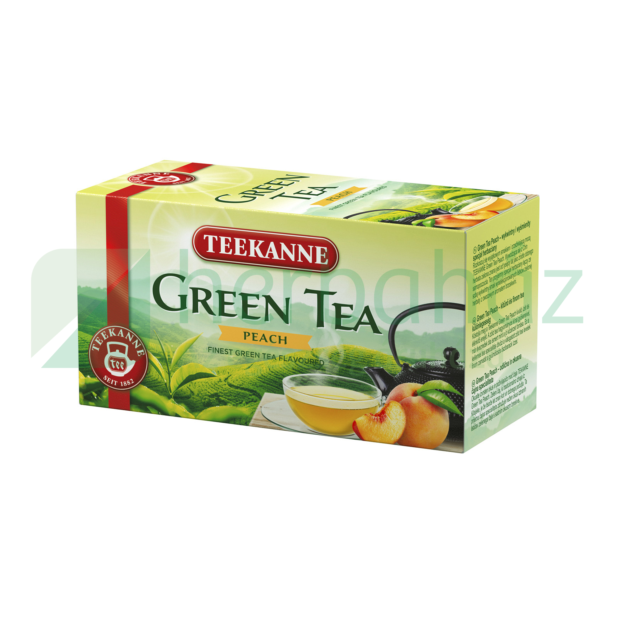 TEEKANNE GREEN TEA ŐSZIBARACK ÍZESÍTÉSŰ FILTERES 20DB