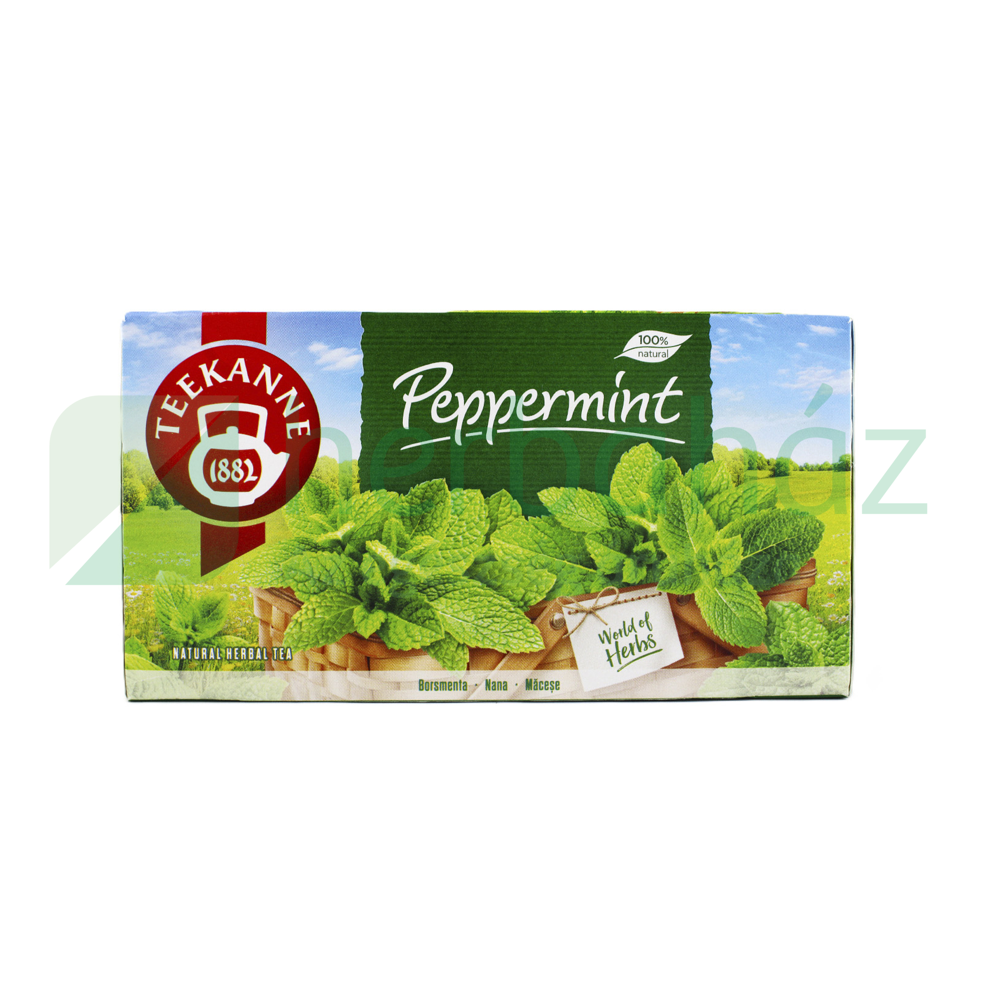 TEEKANNE NH PEPPERMINT-BORSMENTA TEA FILTERES 20DB