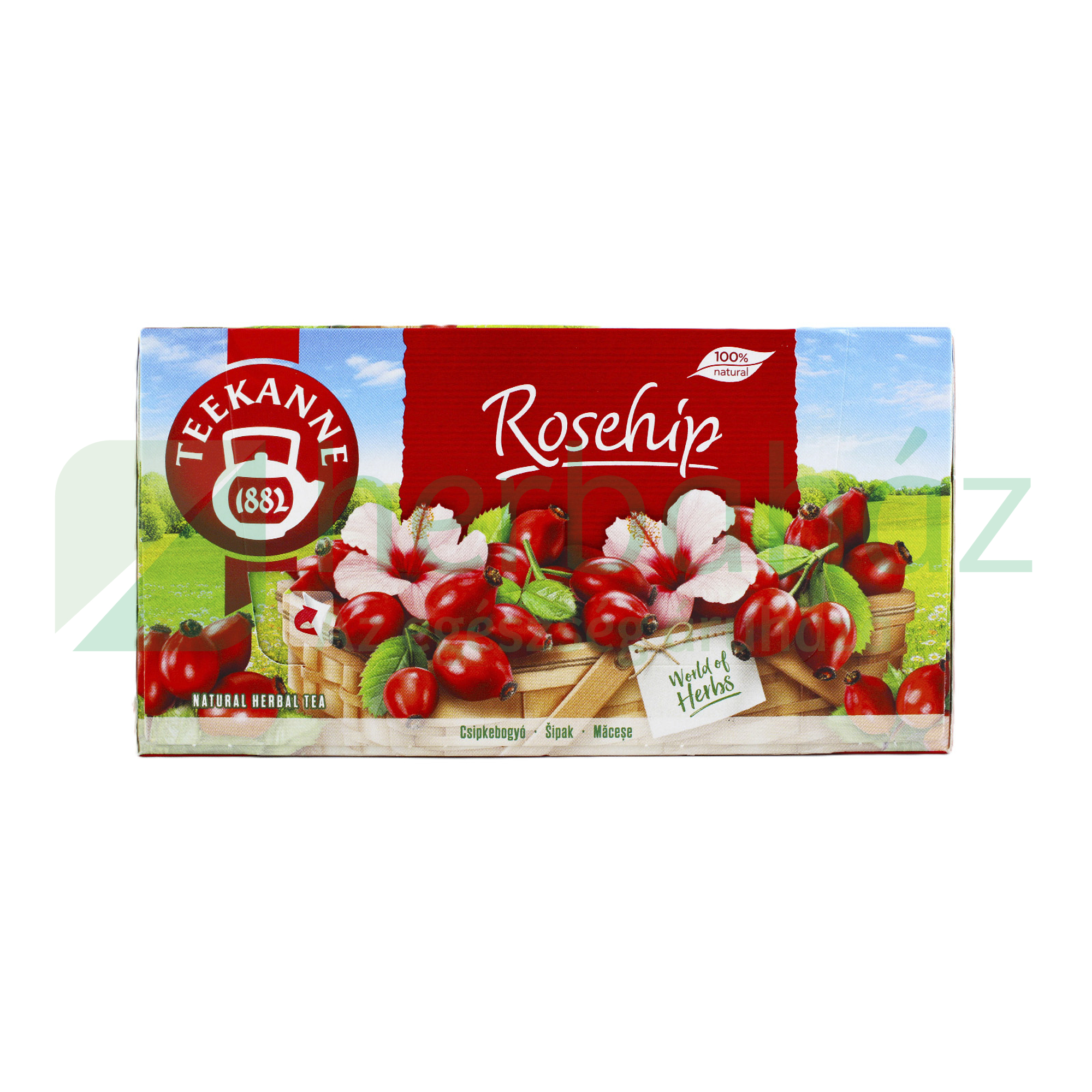 TEEKANNE NH ROSEHIP-CSIPKEBOGYÓ TEA FILTERES 20DB