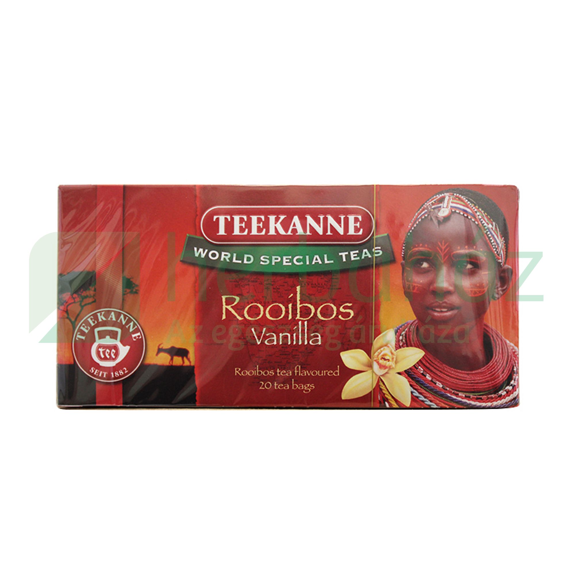 TEEKANNE ROOIBOS VANÍLIÁS FILTERES TEA 20DB