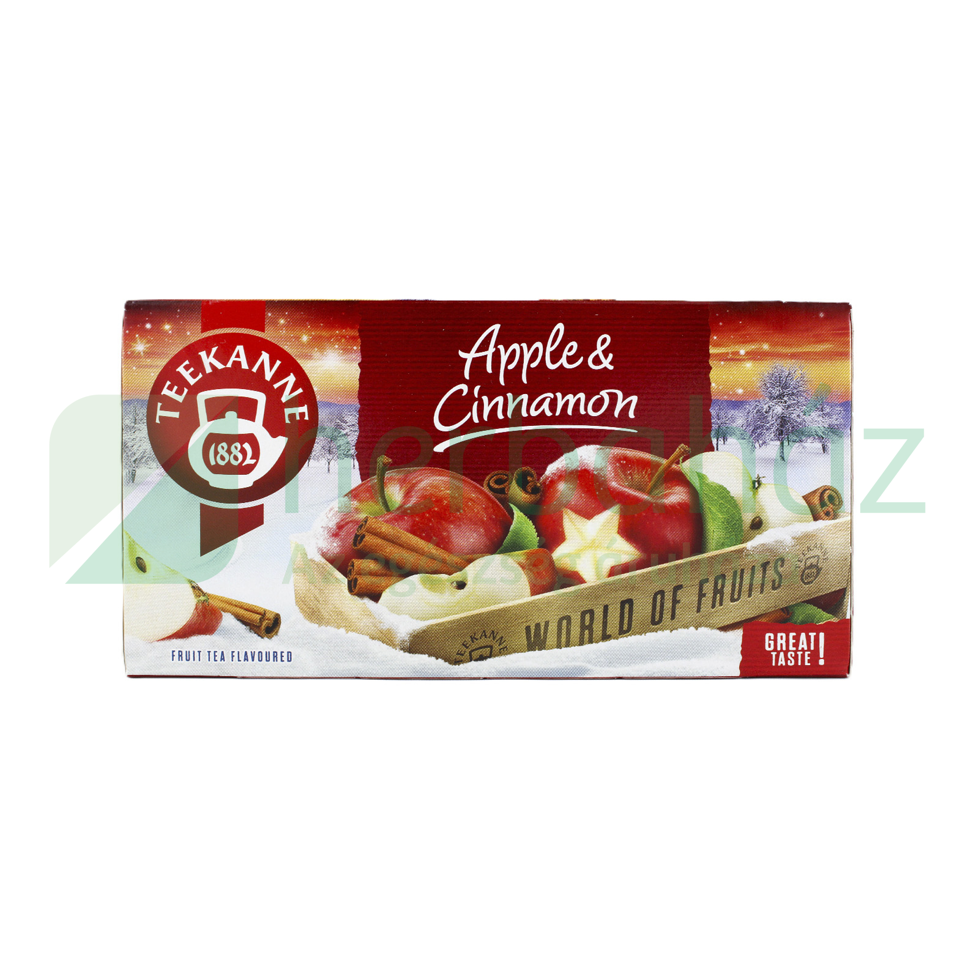 TEEKANNE WOF ALMÁS-FAHÉJAS ÍZESÍTÉSŰ GYÜMÖLCSTEA FILTERES 20DB