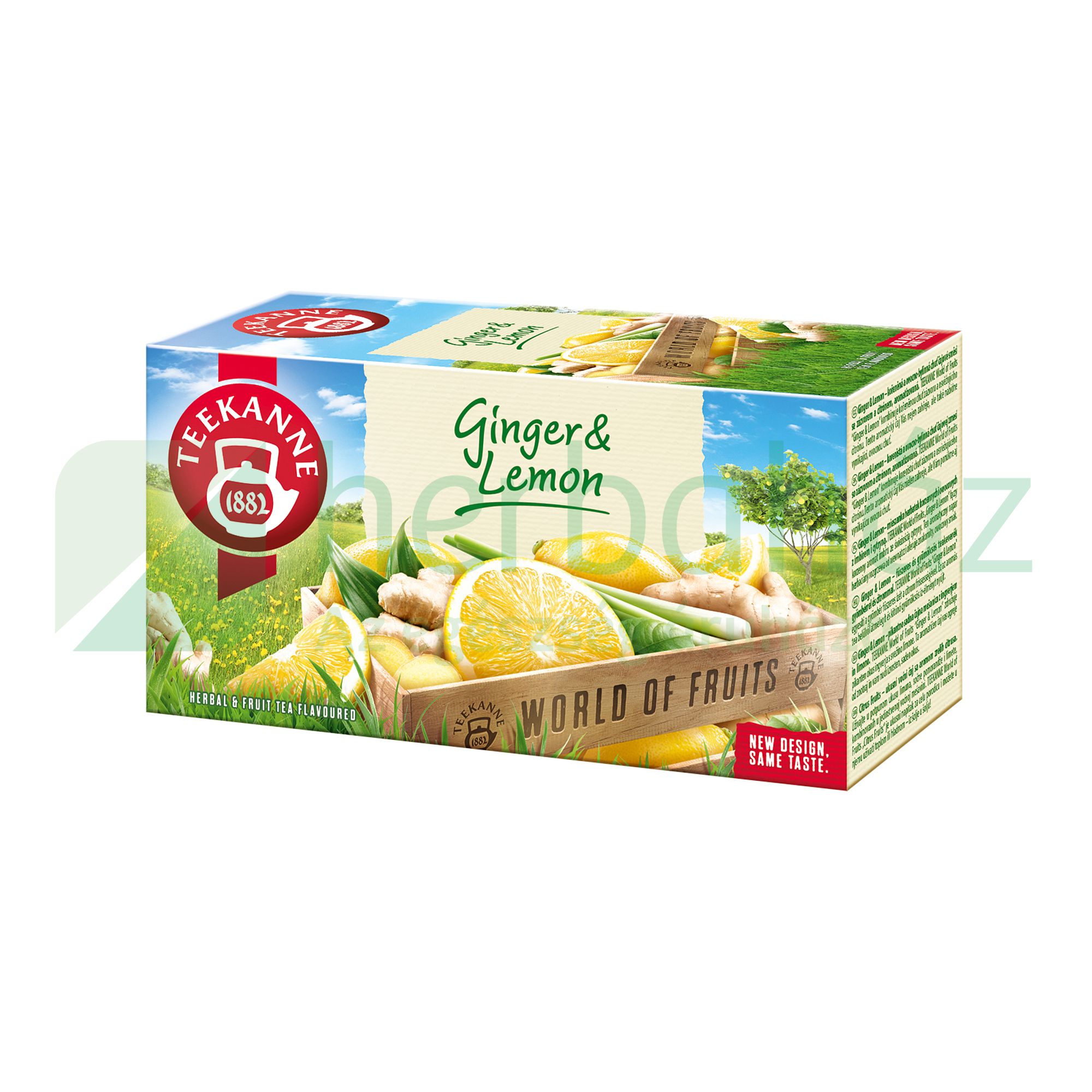 TEEKANNE WOF GYÖMBÉRES-CITROMOS TEA 20DB