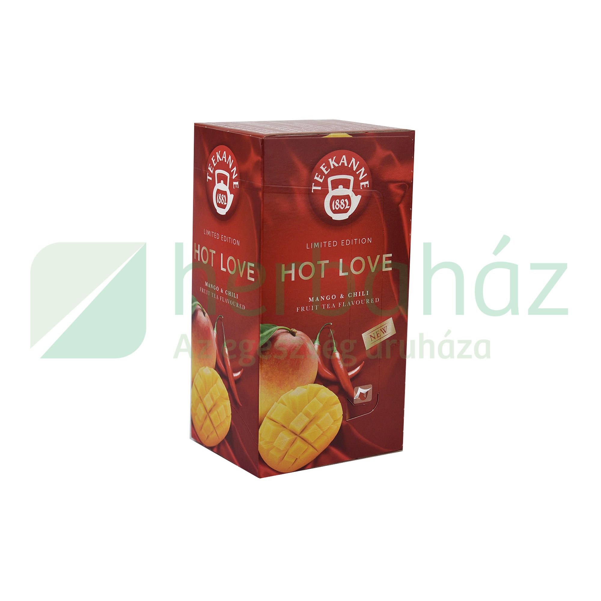 TEEKANNE WOF HOT LOVE TEA MANGÓ-CHILI ÍZŰ 20DB