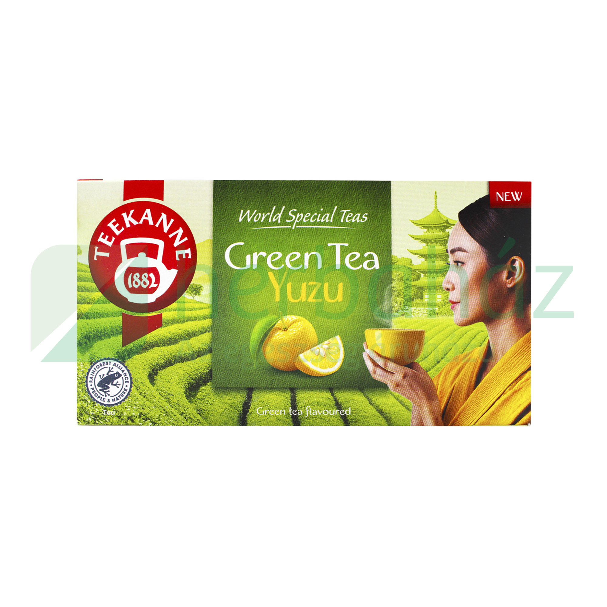 TEEKANNE WST GREEN TEA YUZU ÍZESÍTÉSŰ ZÖLD TEA 20DB