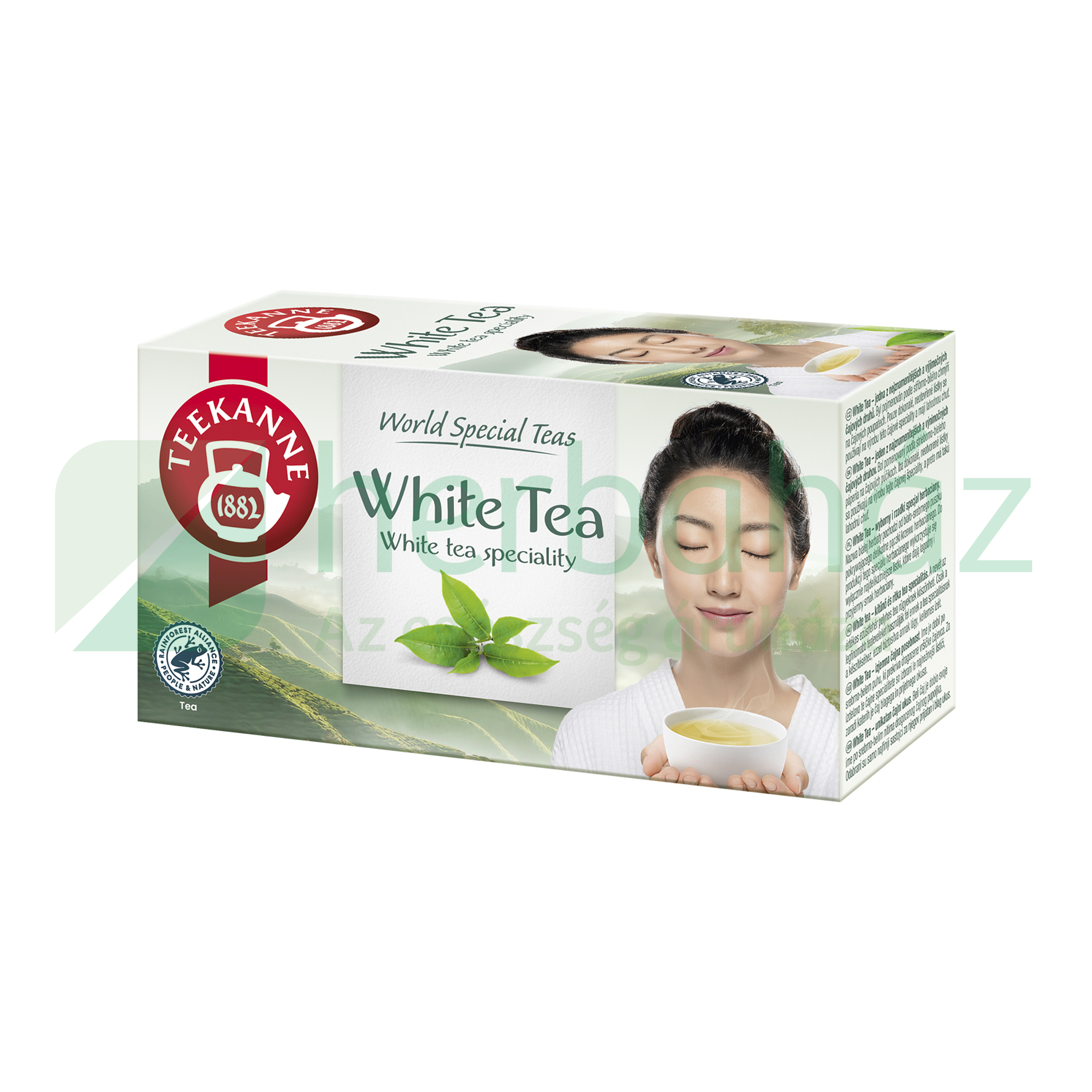 TEEKANNE WST WHITE TEA-FEHÉR TEA FILTERES 20DB