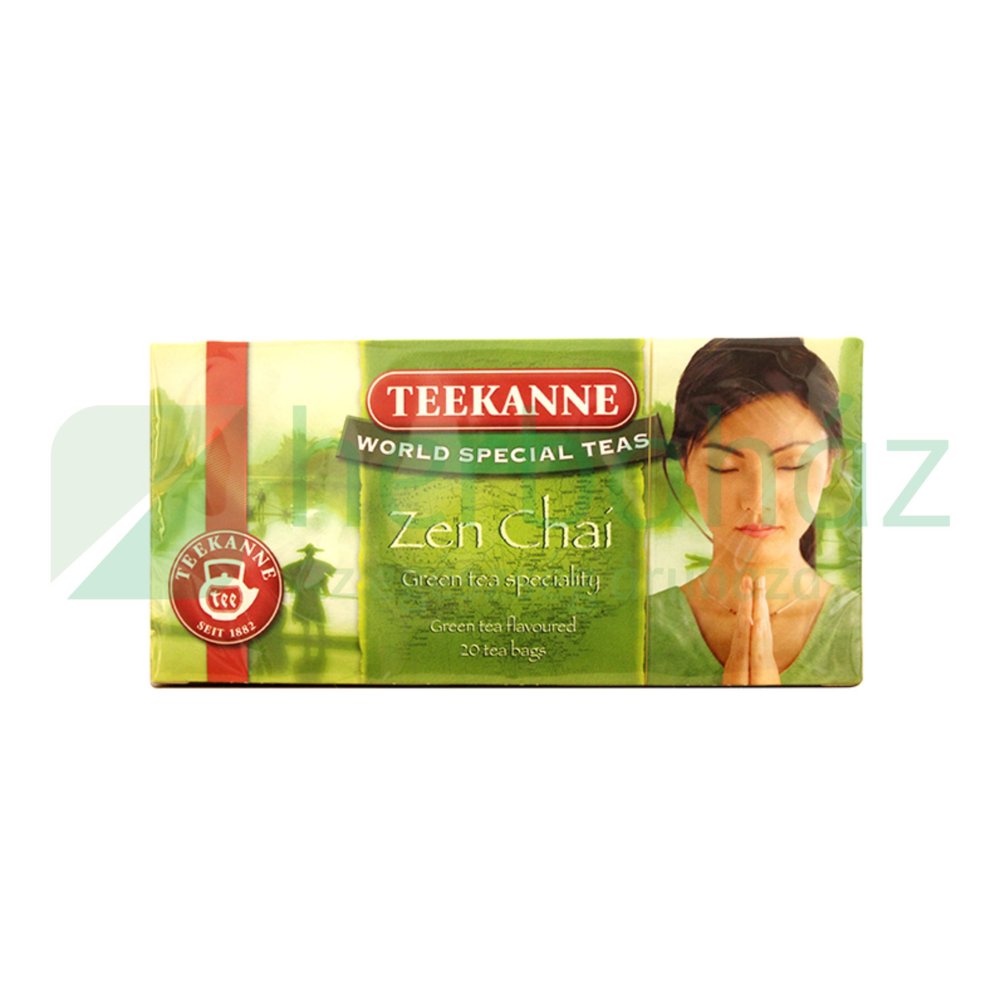 TEEKANNE ZÖLD ZEN CHAI FILTERES TEA 20DB