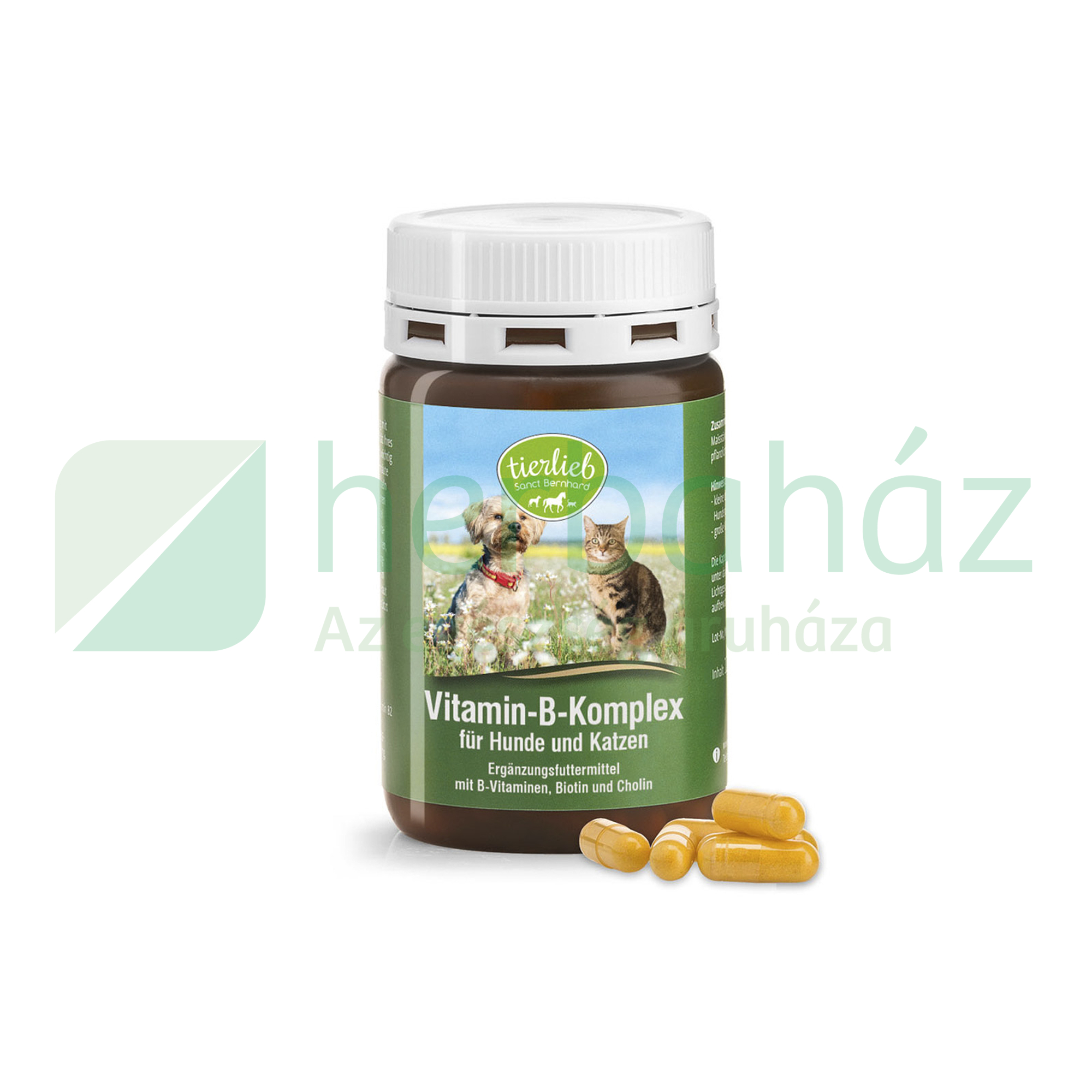 TIERLIEB B-VITAMIN KOMPLEX KAPSZULA KUTYÁKNAK ÉS MACSKÁKNAK 120DB