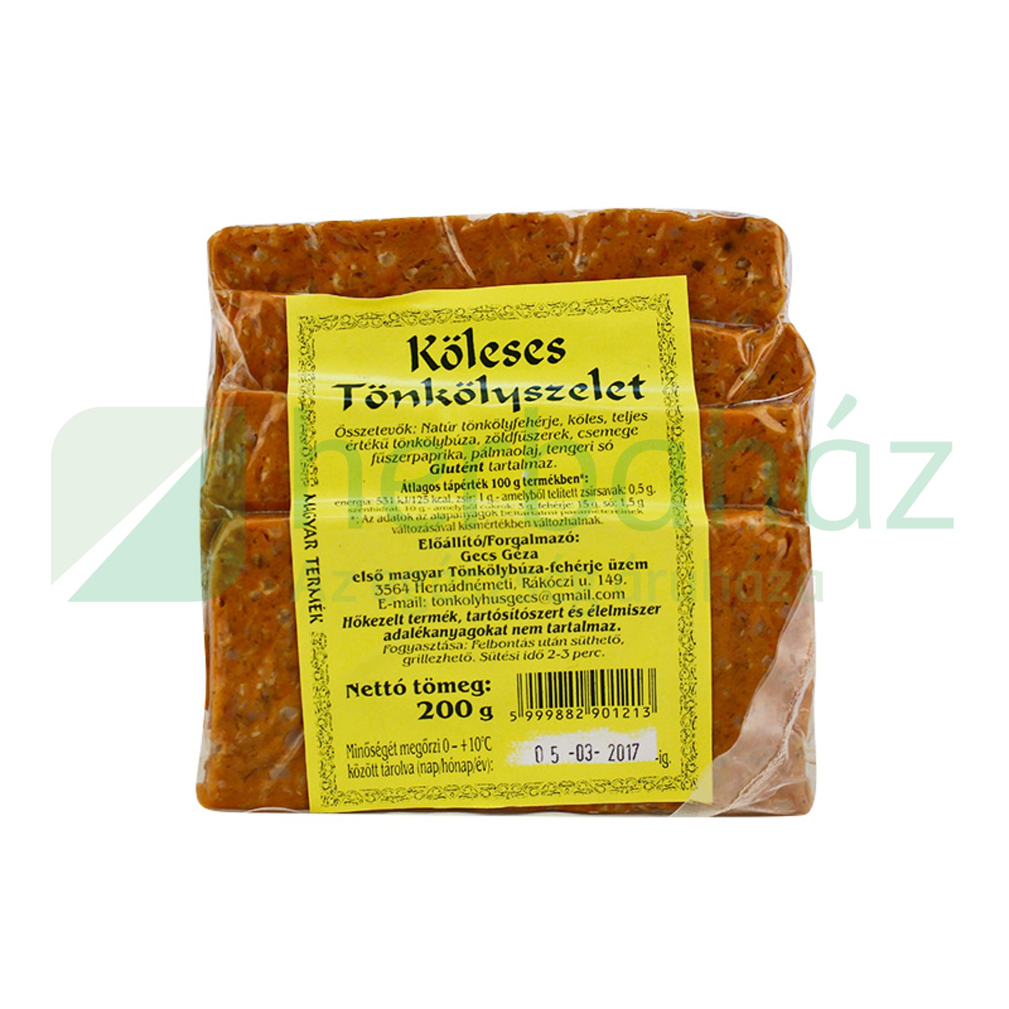 TÖNKÖLYSZELET KÖLESES [H]