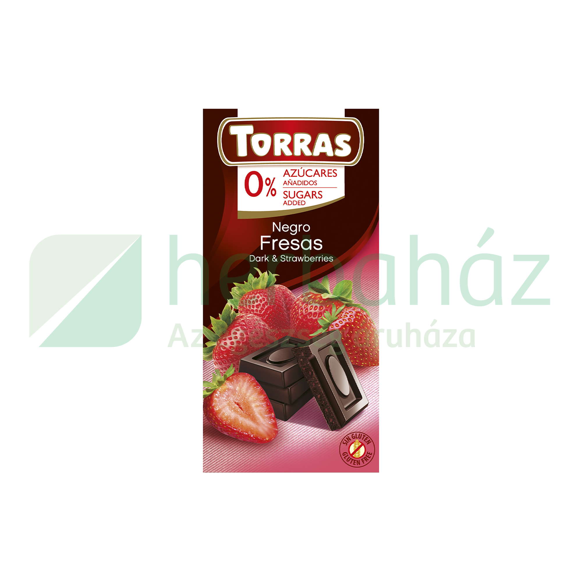 TORRAS HOZZÁADOTT CUKOR NÉLKÜL ÉTCSOKOLÁDÉ EPRES 75G