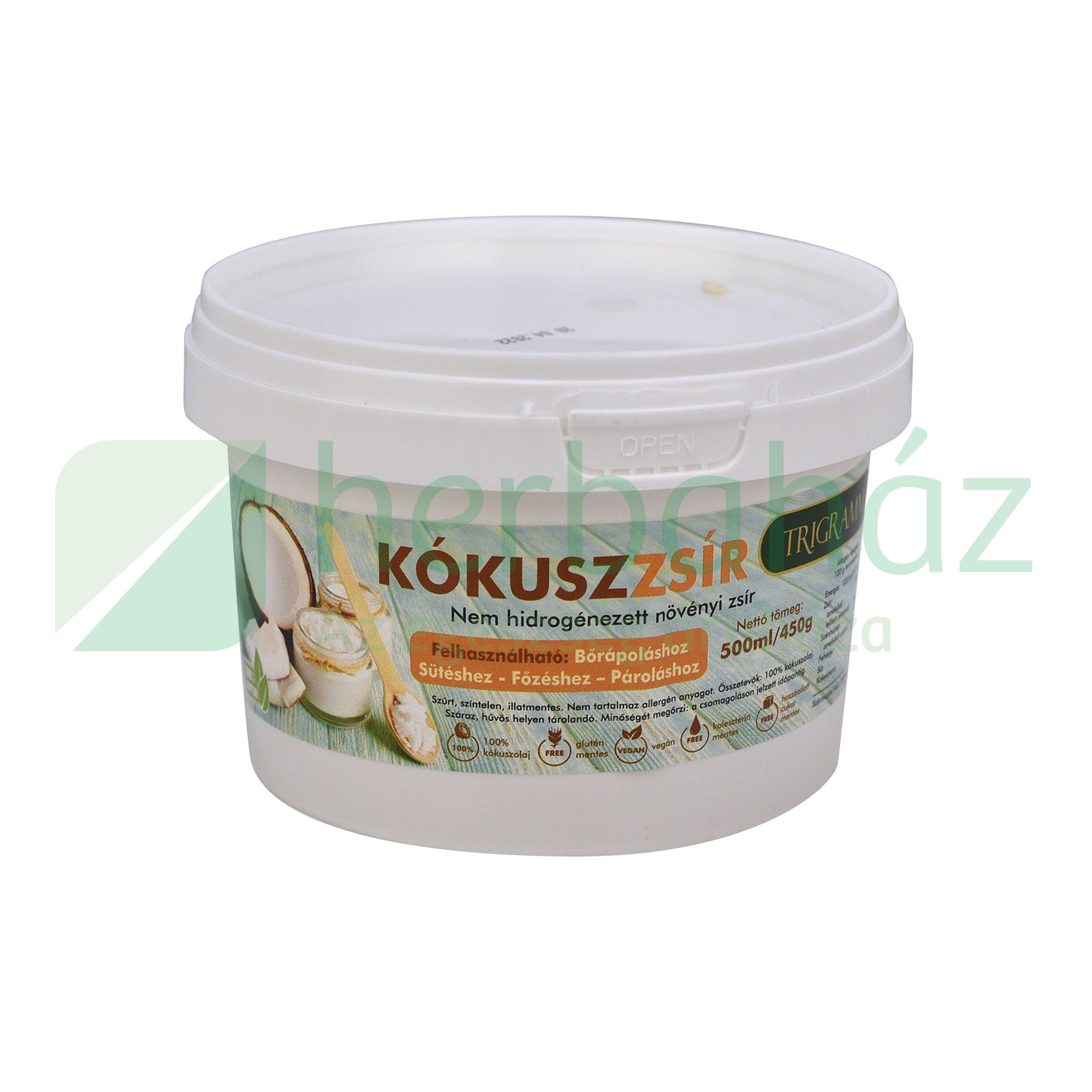 TRIGRAMM KÓKUSZZSÍR 500ML