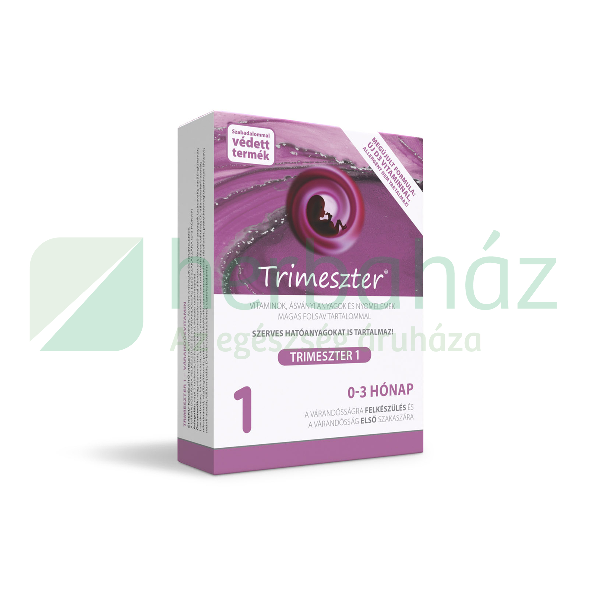 TRIMESZTER 1 VÁRANDÓSVITAMIN 60DB
