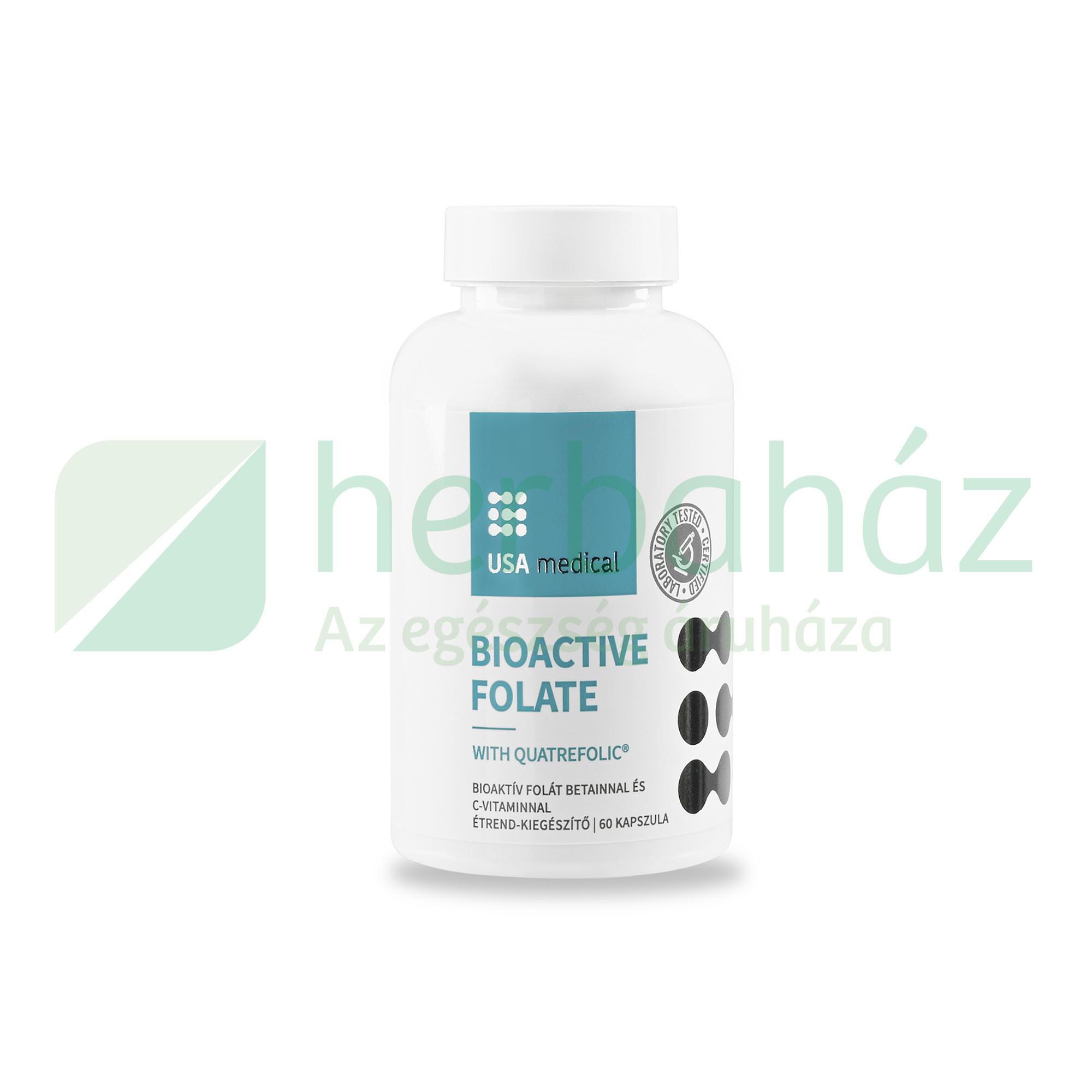 USA MEDICAL BIOACTIVE FOLATE KAPSZULA 60DB