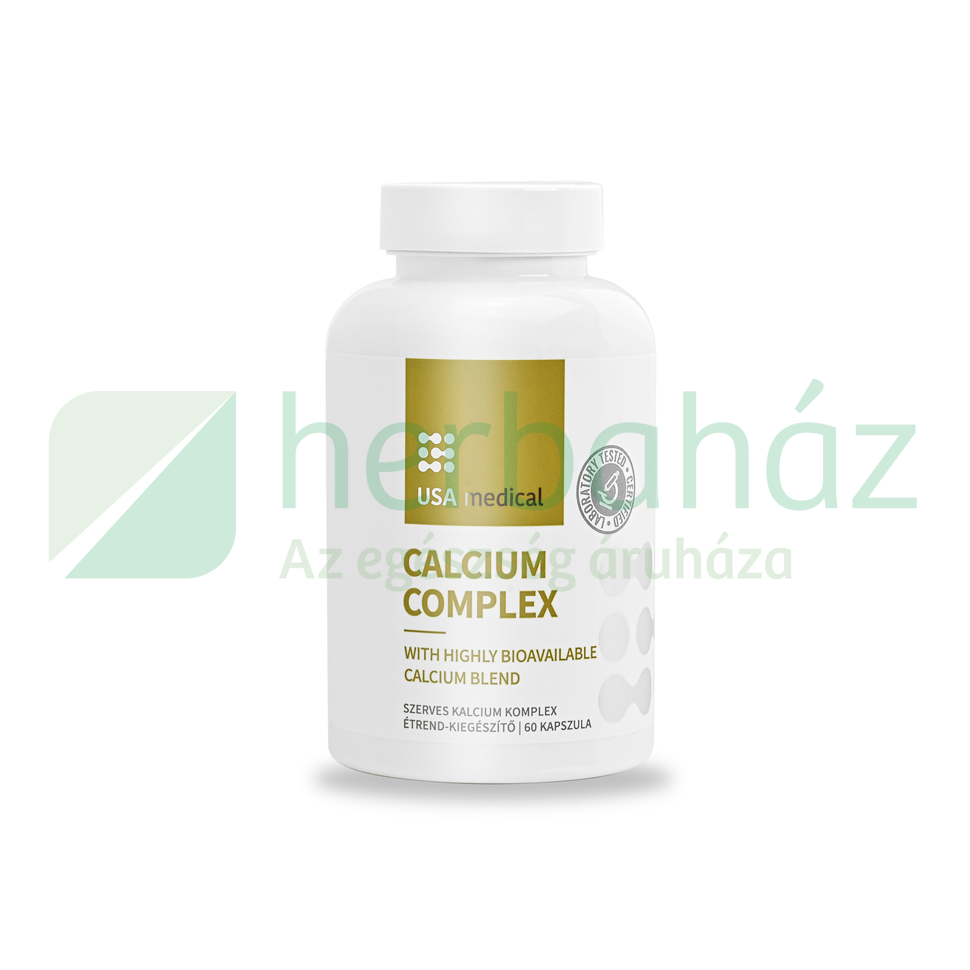 USA MEDICAL CALCIUM COMPLEX - SZERVES KALCIUM KOMPLEX KAPSZULA 60DB