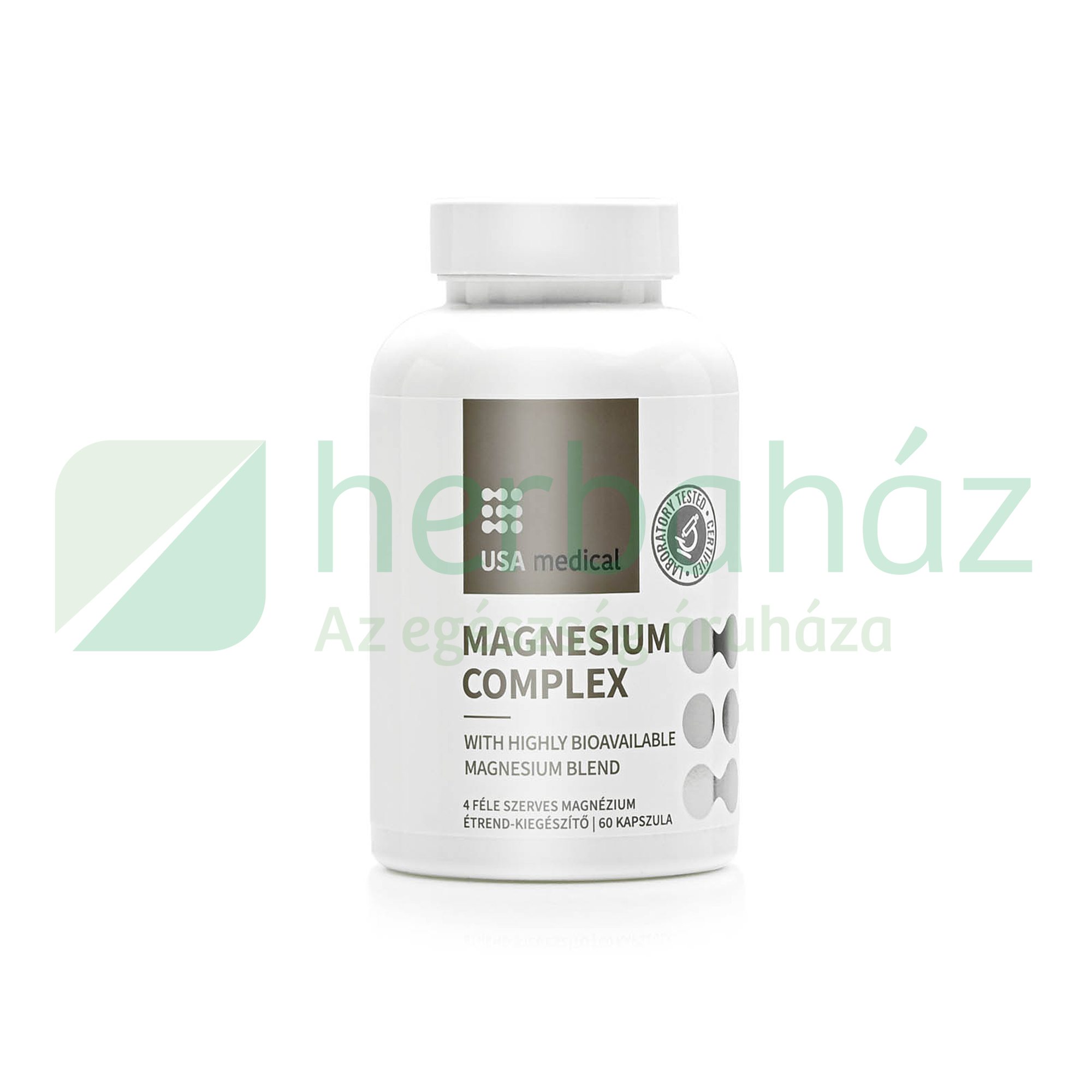 USA MEDICAL MAGNESIUM COMPLEX - MAGNÉZIUM KOMPLEX KAPSZULA 60DB