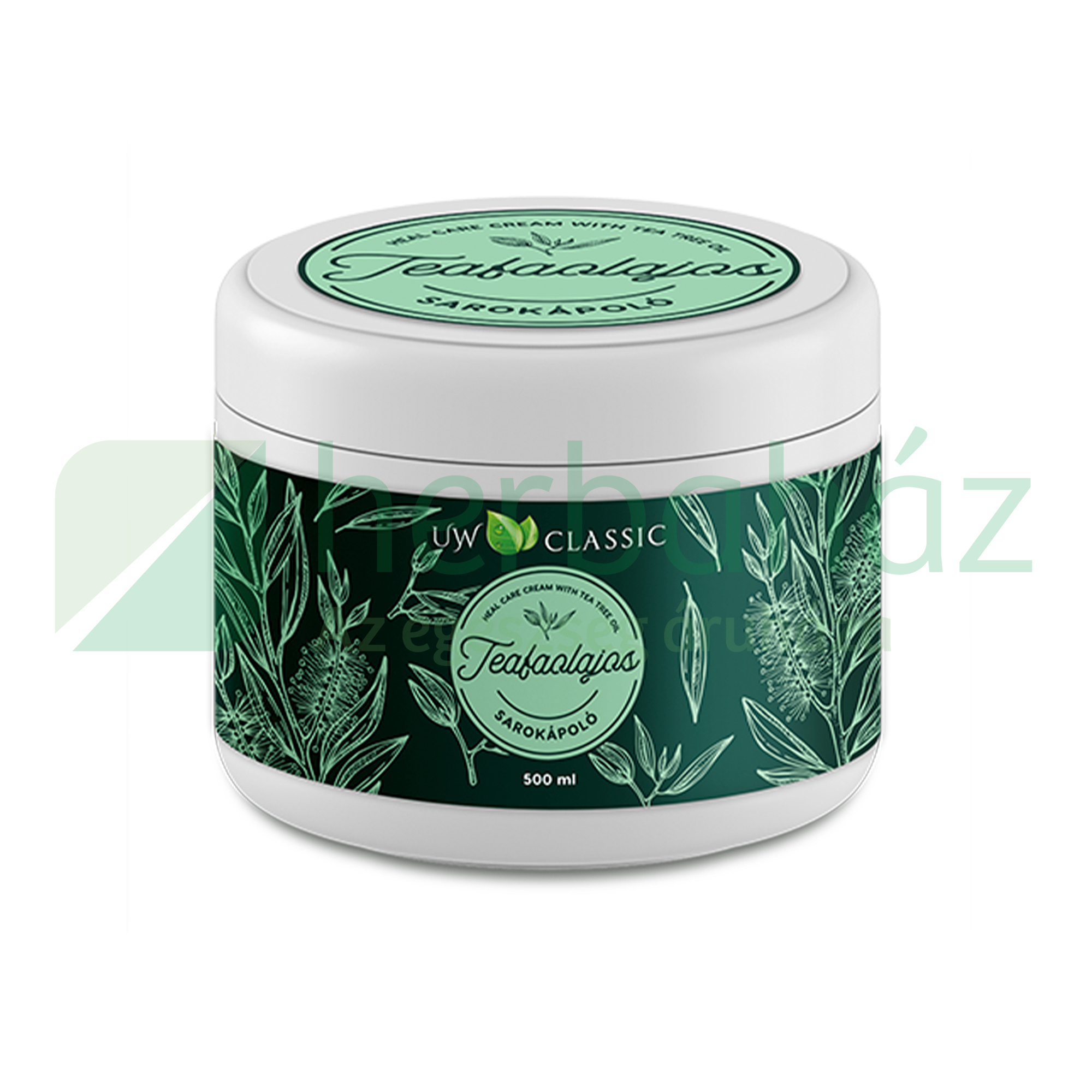 UW CLASSIC TEAFAOLAJOS SAROKÁPOLÓ KRÉM 500ML