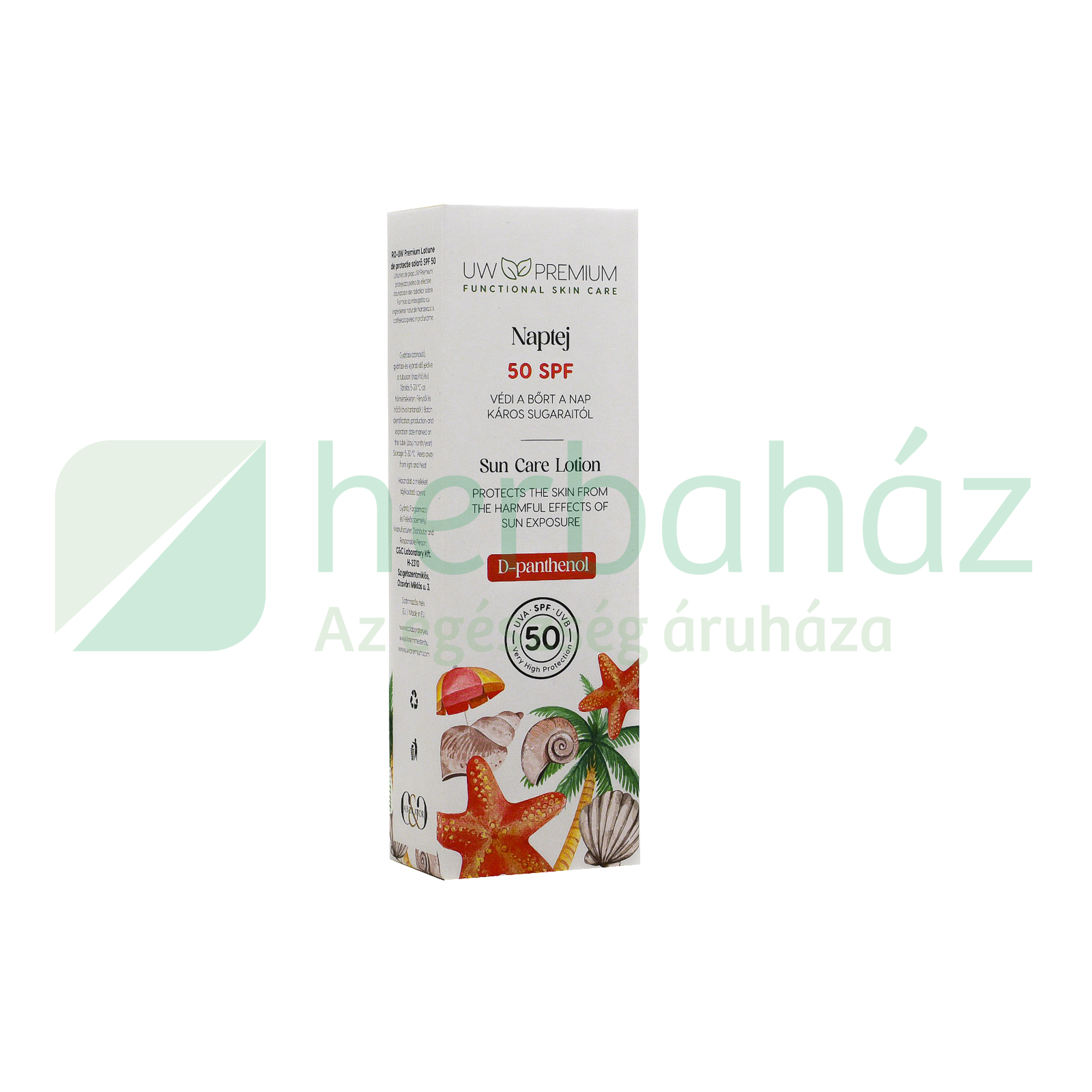 UW PREMIUM NAPOZÓ KRÉM SPF 50 100ML