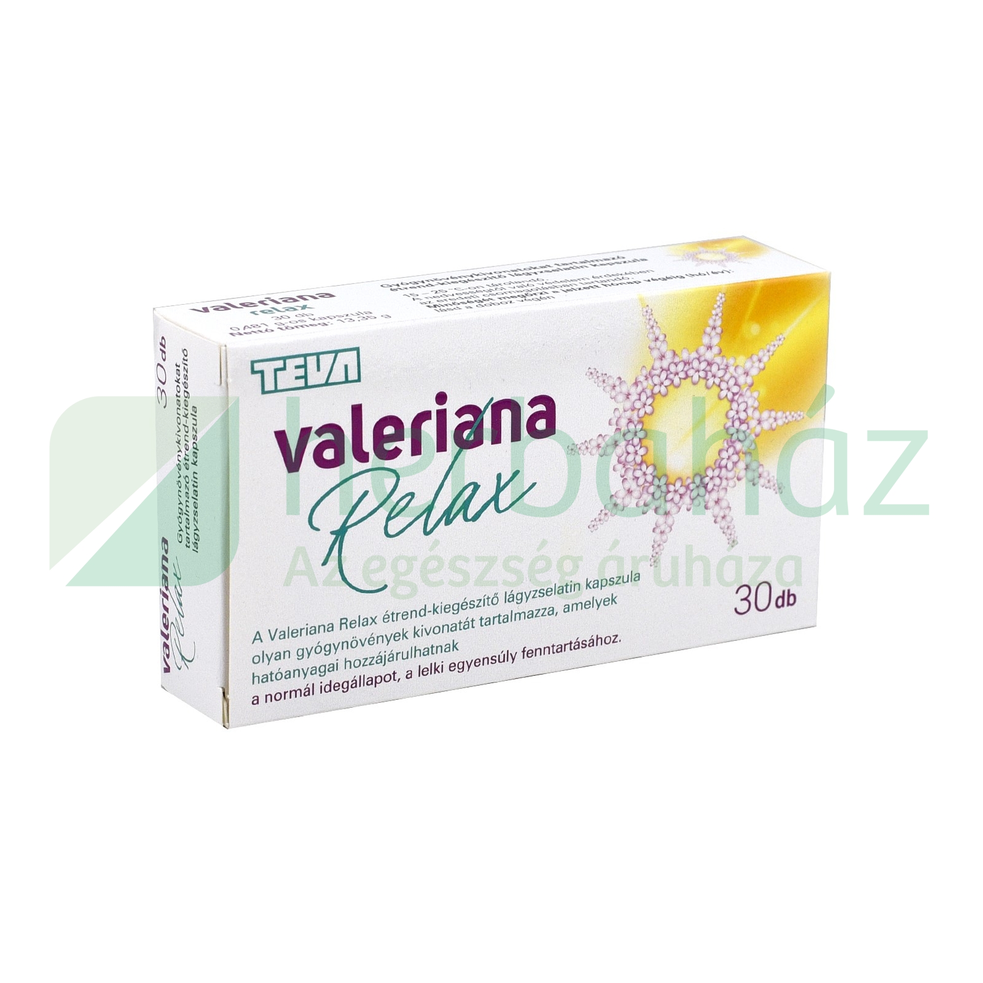 VALERIANA RELAX KAPSZULA 30DB