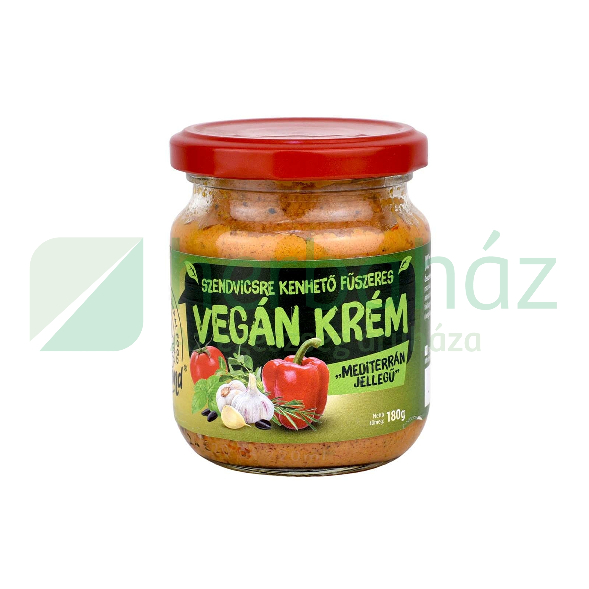 VEGABOND VEGÁN KRÉM MEDITERRÁN JELLEGŰ 180G