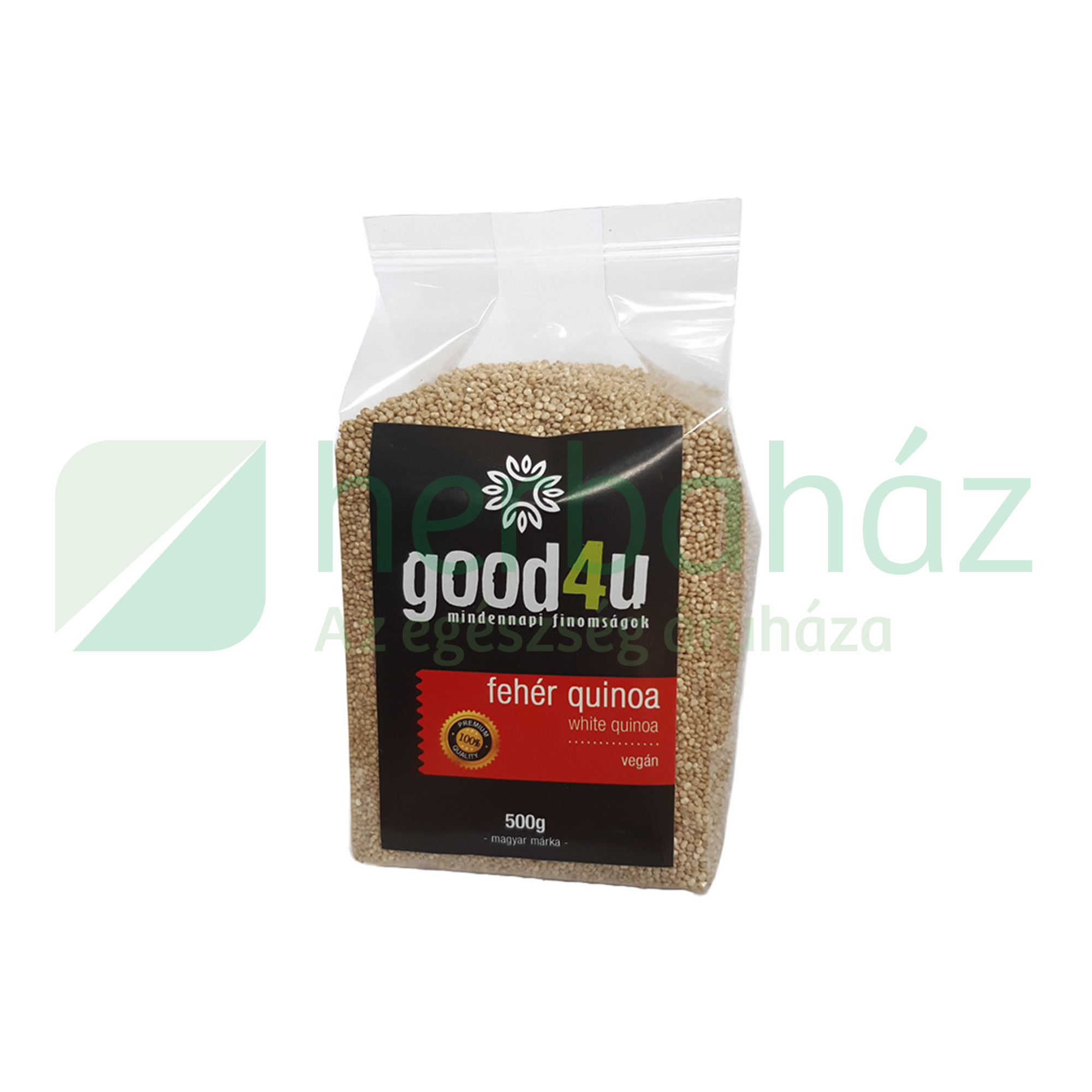 VEGAN GOOD4U MINDENNAPI FINOMSÁGOK QUINOA, FEHÉR 500G