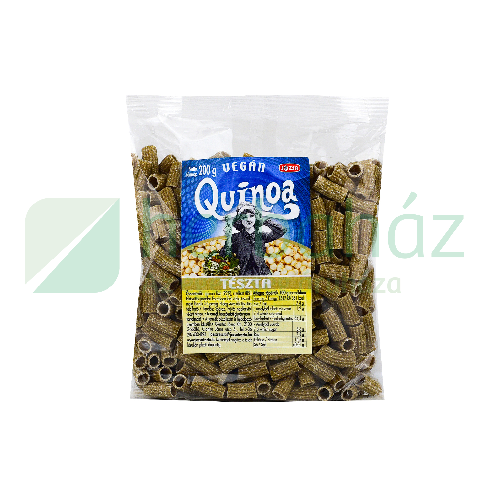 VEGÁN JÓZSA TÉSZTA QUINOA RÖVIDCSŐ 200G