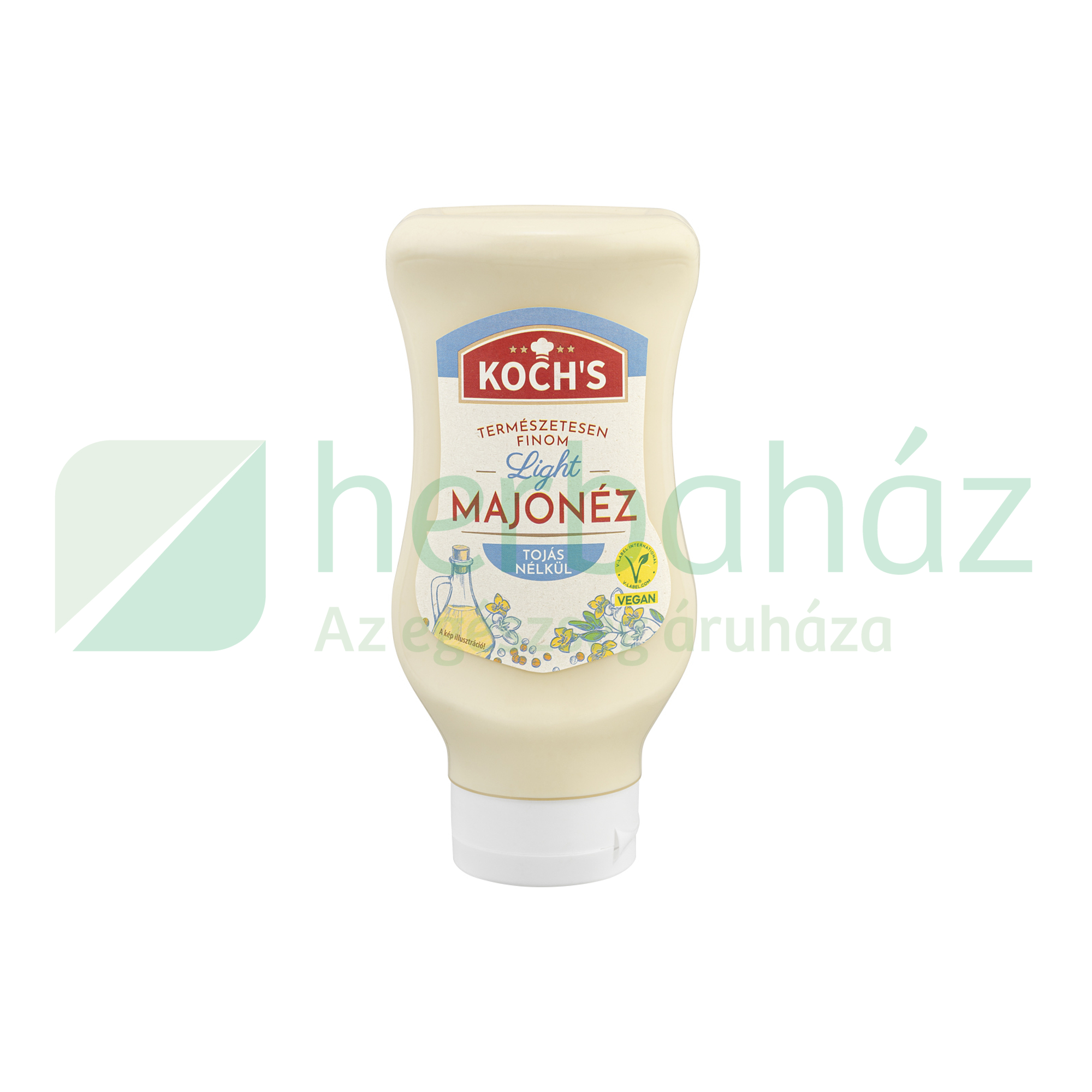 VEGAN KOCHS LIGHT MAJONÉZ TOJÁS NÉLKÜL 450G