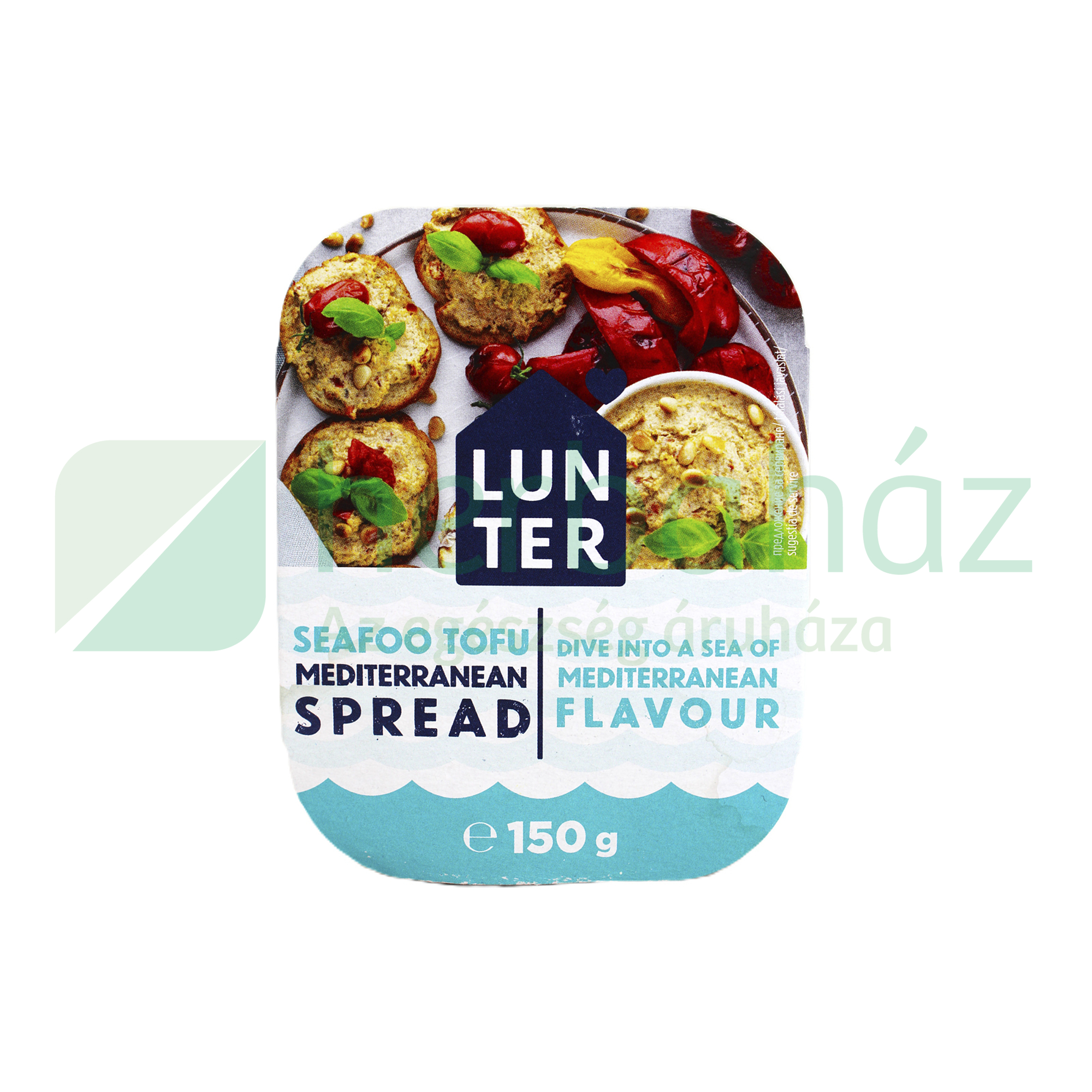 VEGÁN LUNTER TOFU SEAFOO MEDITERRÁN NÖVÉNYI ALAPÚ TERMÉK 150G [H]