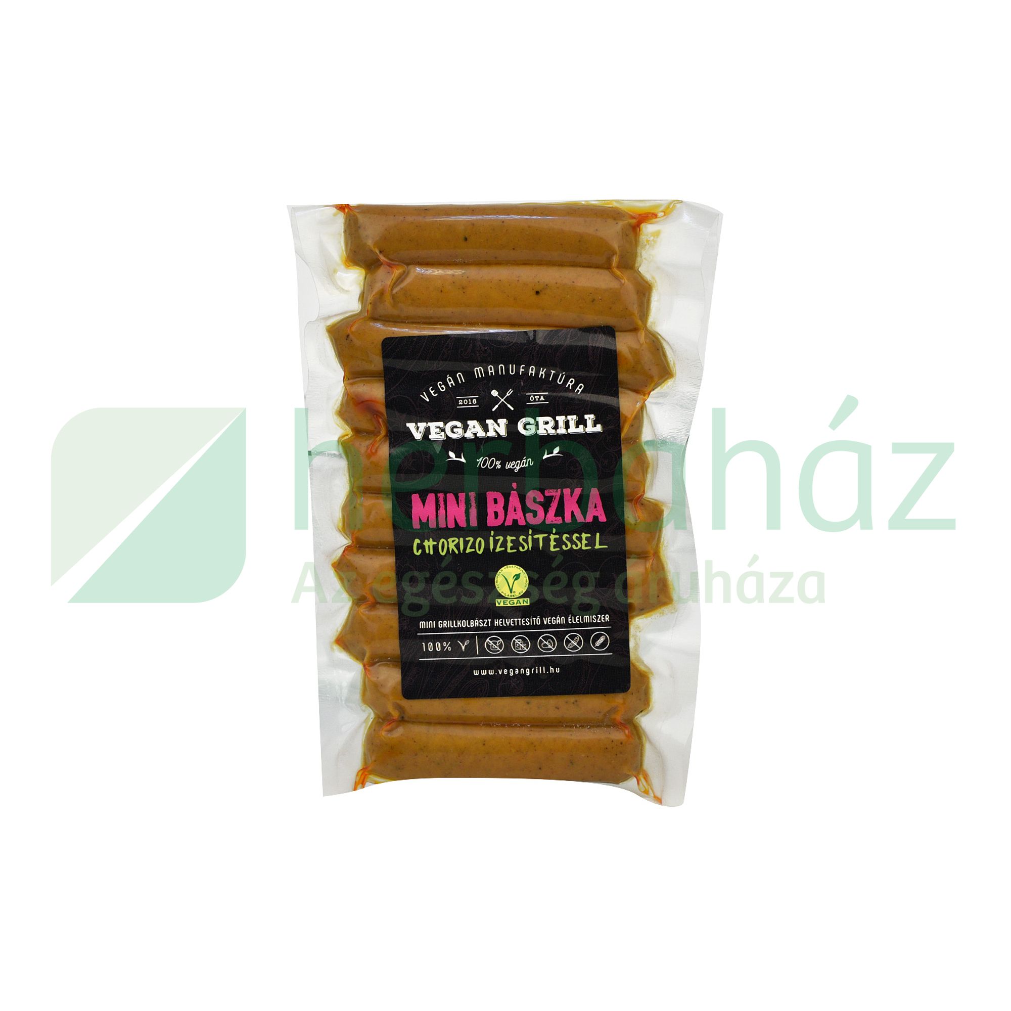 VEGÁN MANUFAKTÚRA MINI BÁSZKA CHORIZO ÍZESÍTÉSSEL 180G [H]