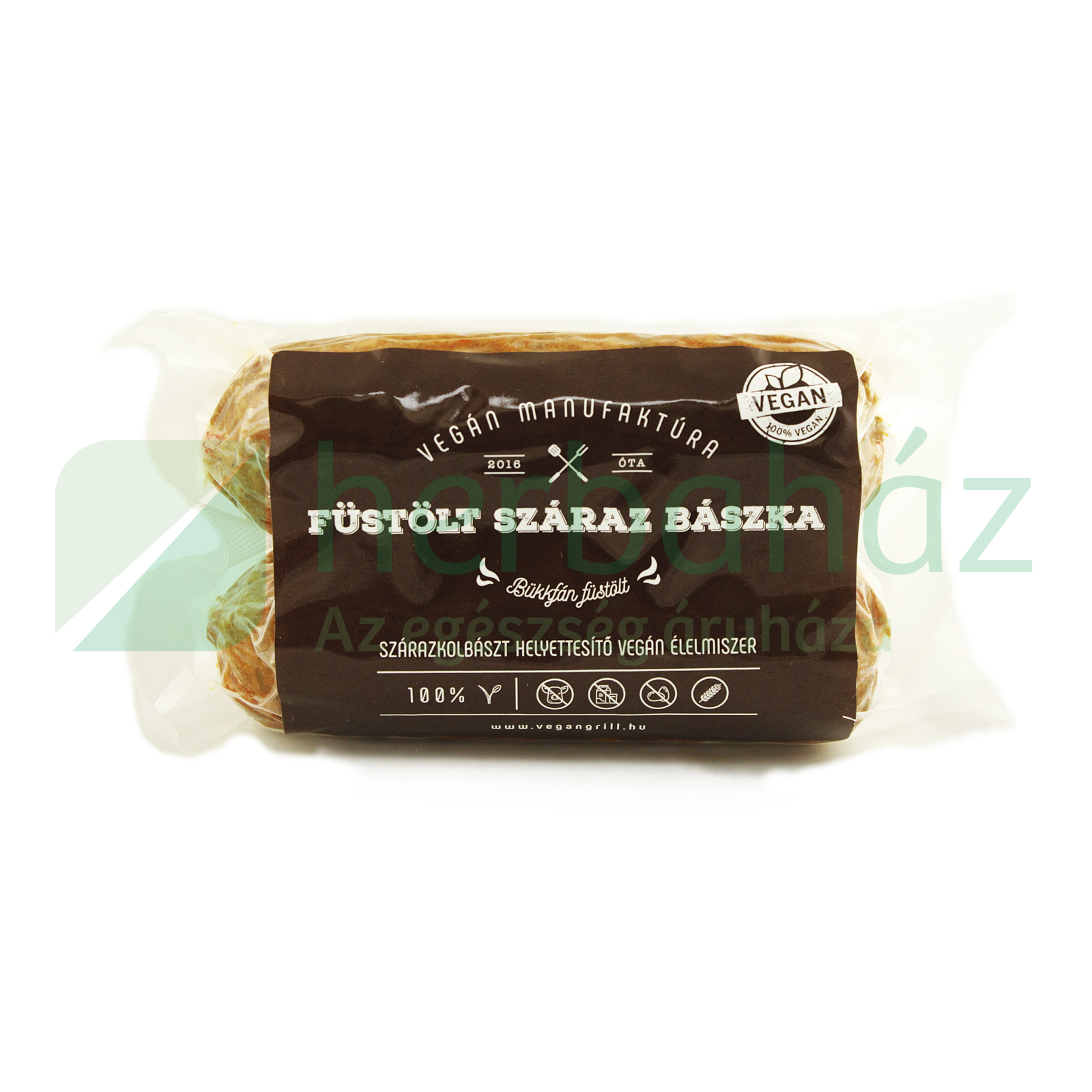VEGÁN MANUFAKTÚRA FÜSTÖLT SZÁRAZ BÁSZKA 190G [H]