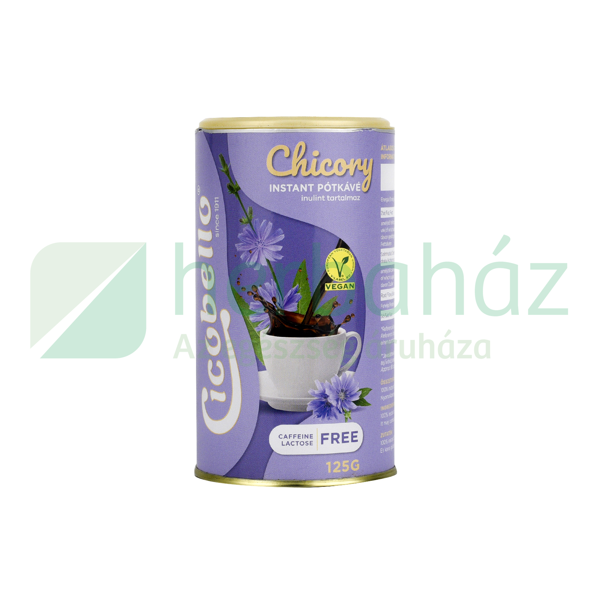 VEGAN MULTI-CIKÓRIA CICOBELLO CHICORY INSTANT PÓTKÁVÉ 125G