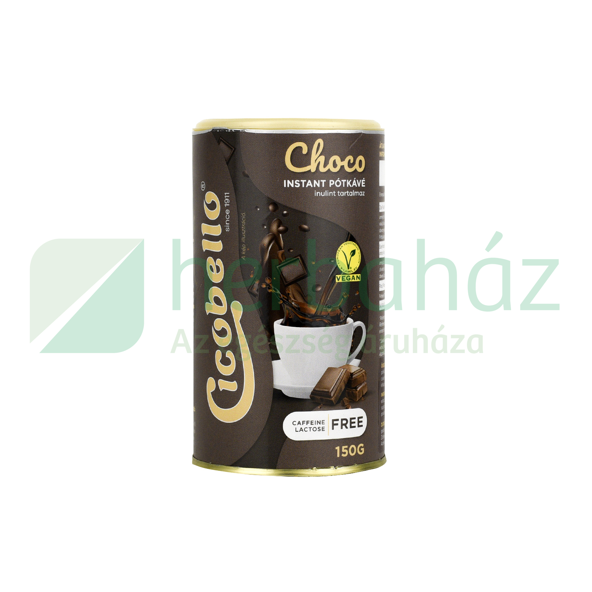 VEGAN MULTI-CIKÓRIA CICOBELLO CHOCO INSTANT PÓTKÁVÉ 150G