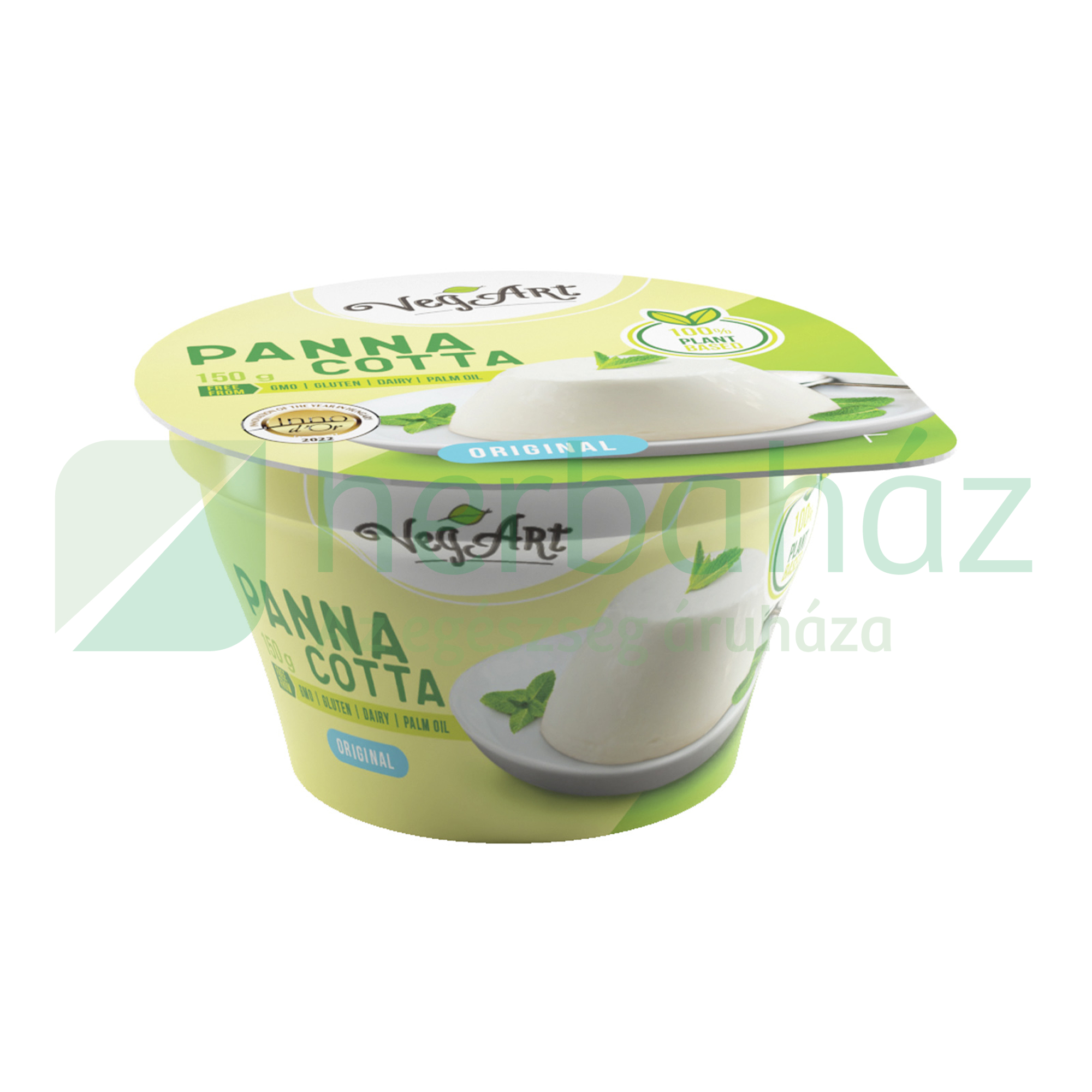 VEGAN VEGART PANNA COTTA NATÚR 150G [H]