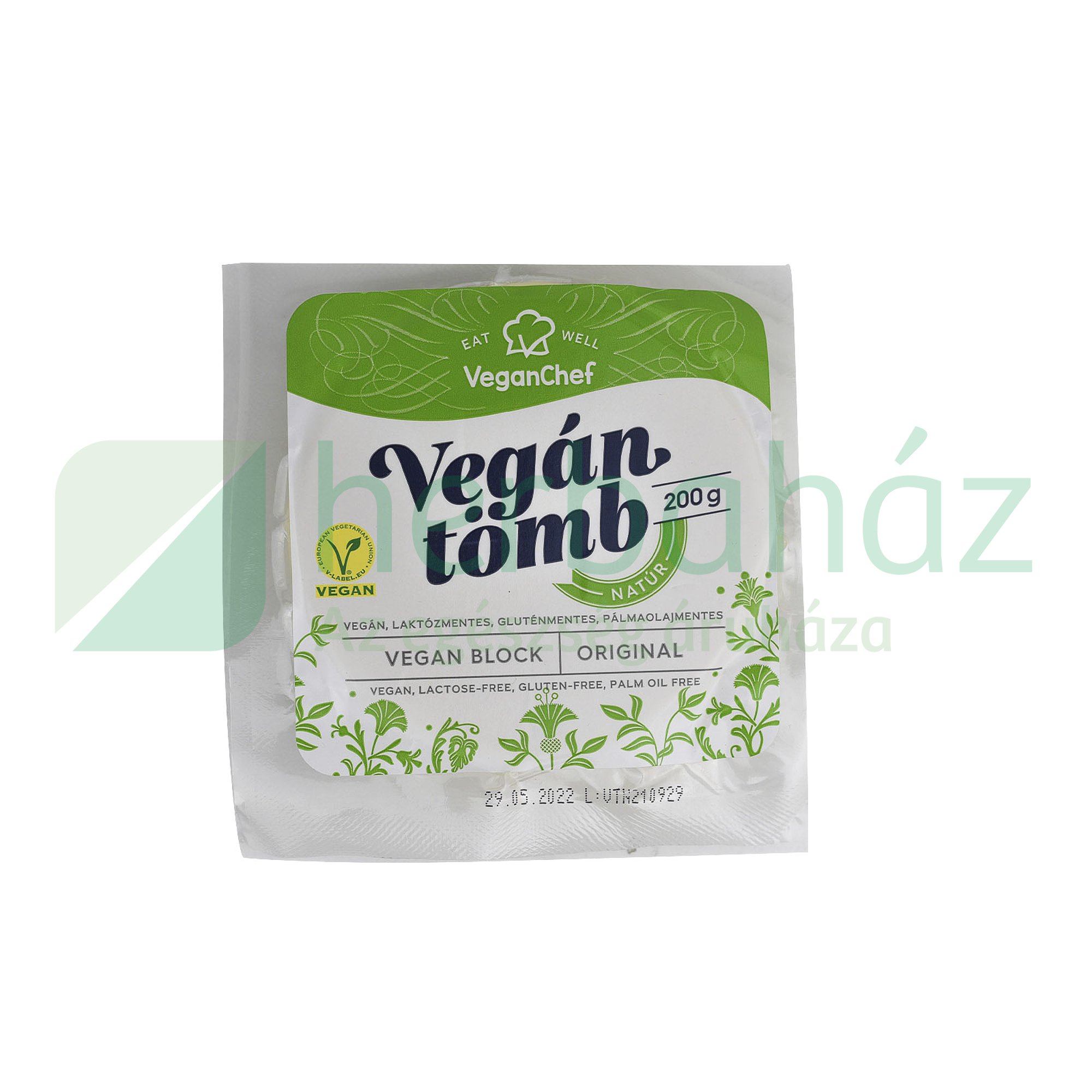 VEGANCHEF VEGÁN TÖMB NATÚR 200G [H]