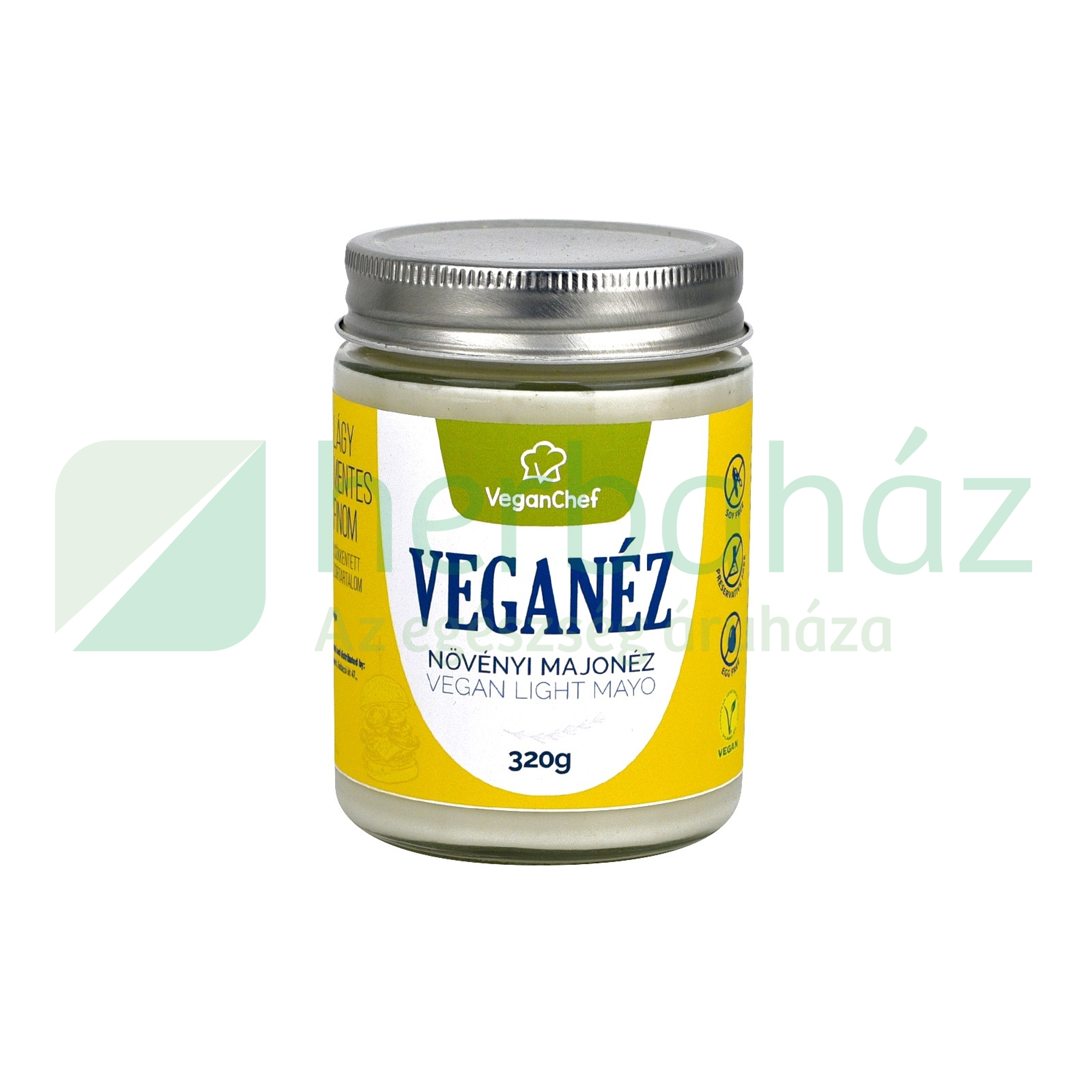 VEGANCHEF VEGANÉZ LIGHT ÜVEGES 320G