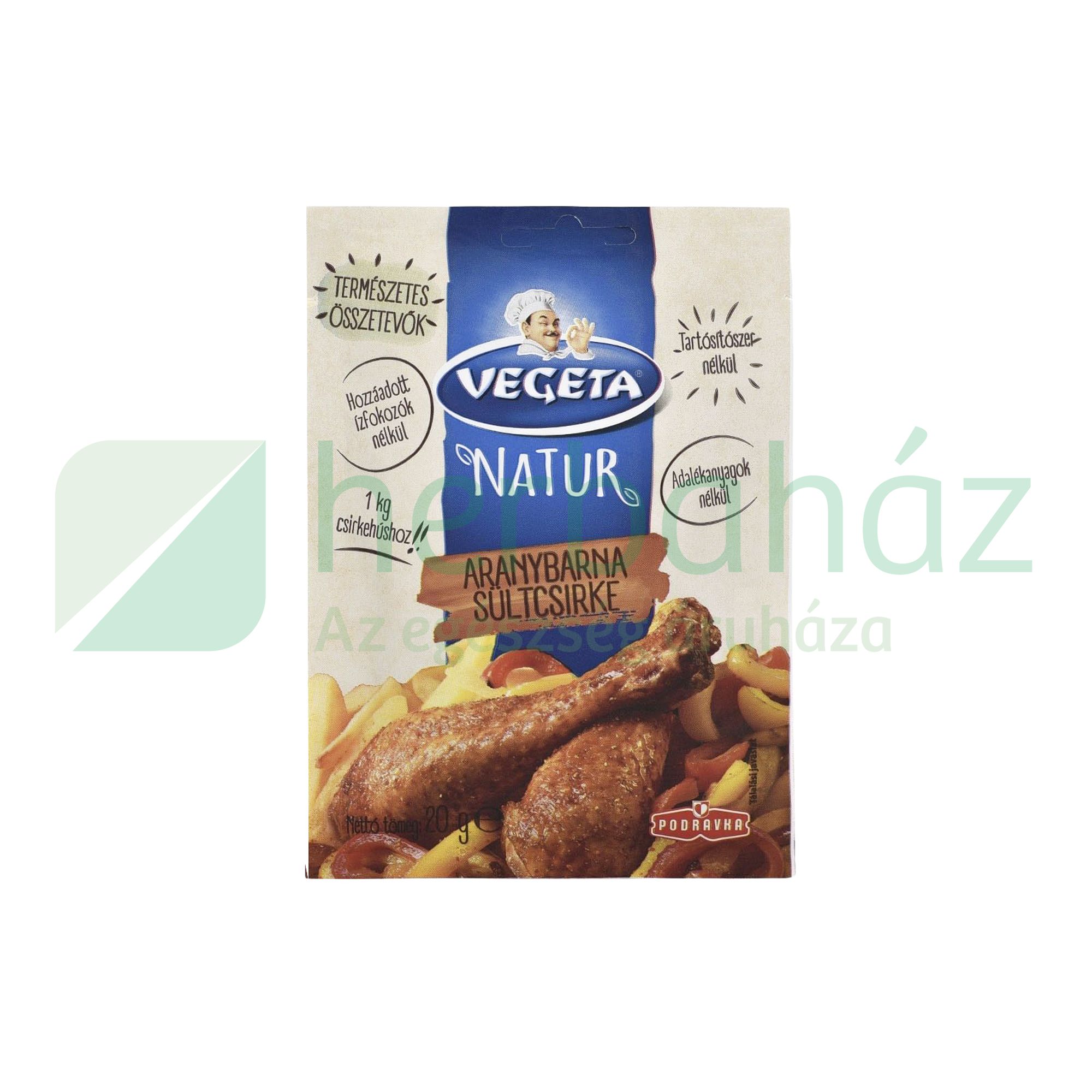 VEGETA NATUR ARANYBARNA SÜLTCSIRKE 20G