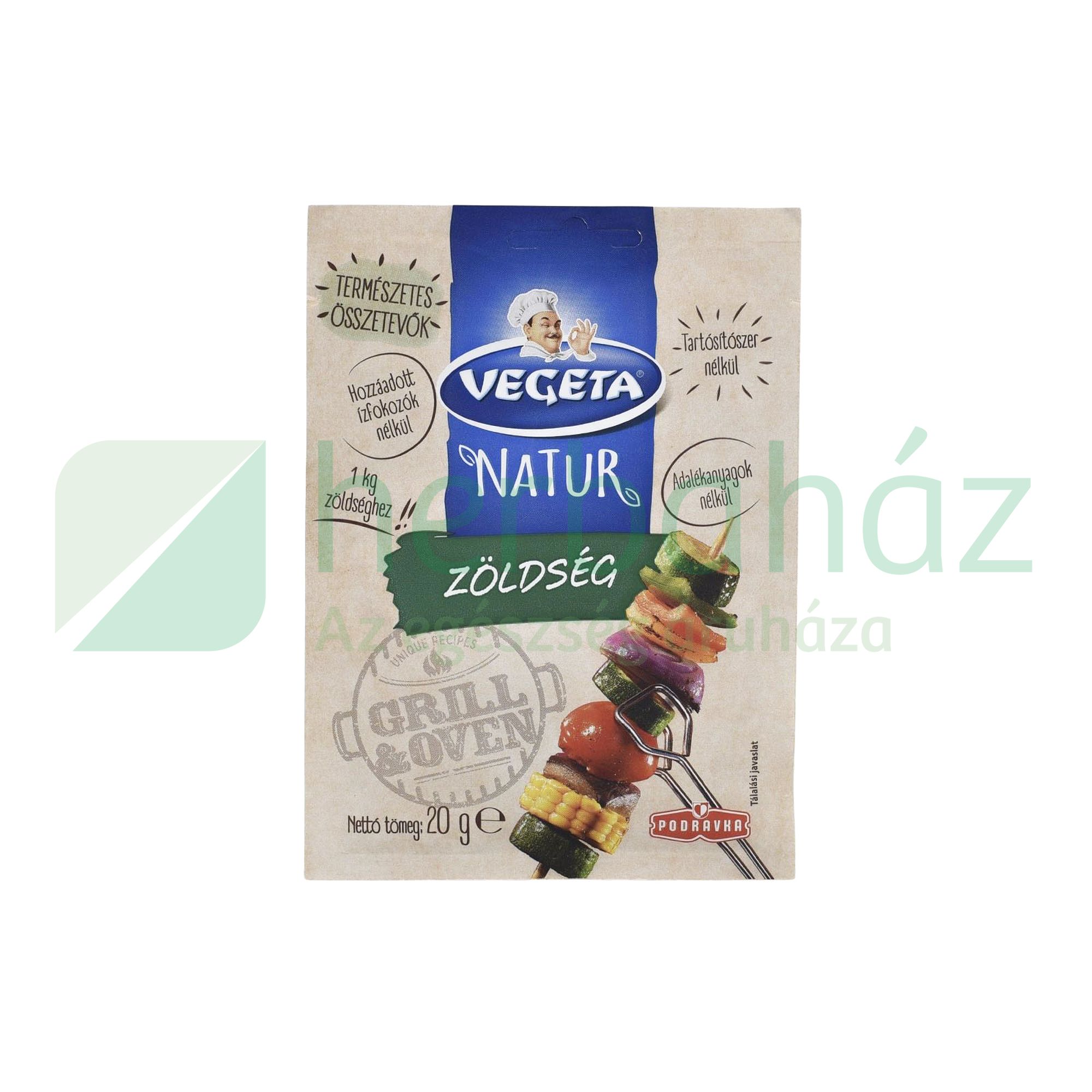 VEGETA NATUR GRILL ZÖLDSÉG 20G