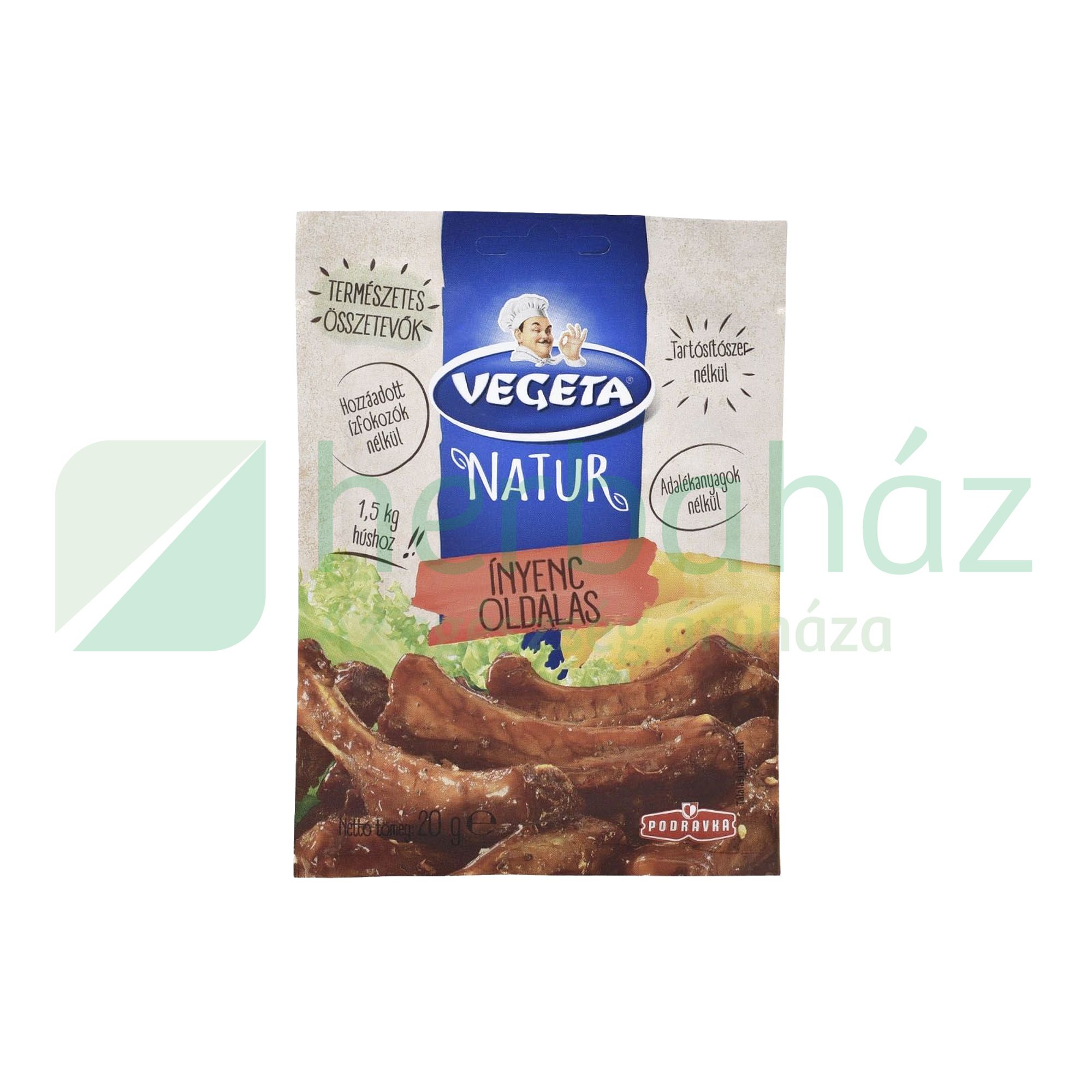 VEGETA NATUR ÍNYENC OLDALAS 20G